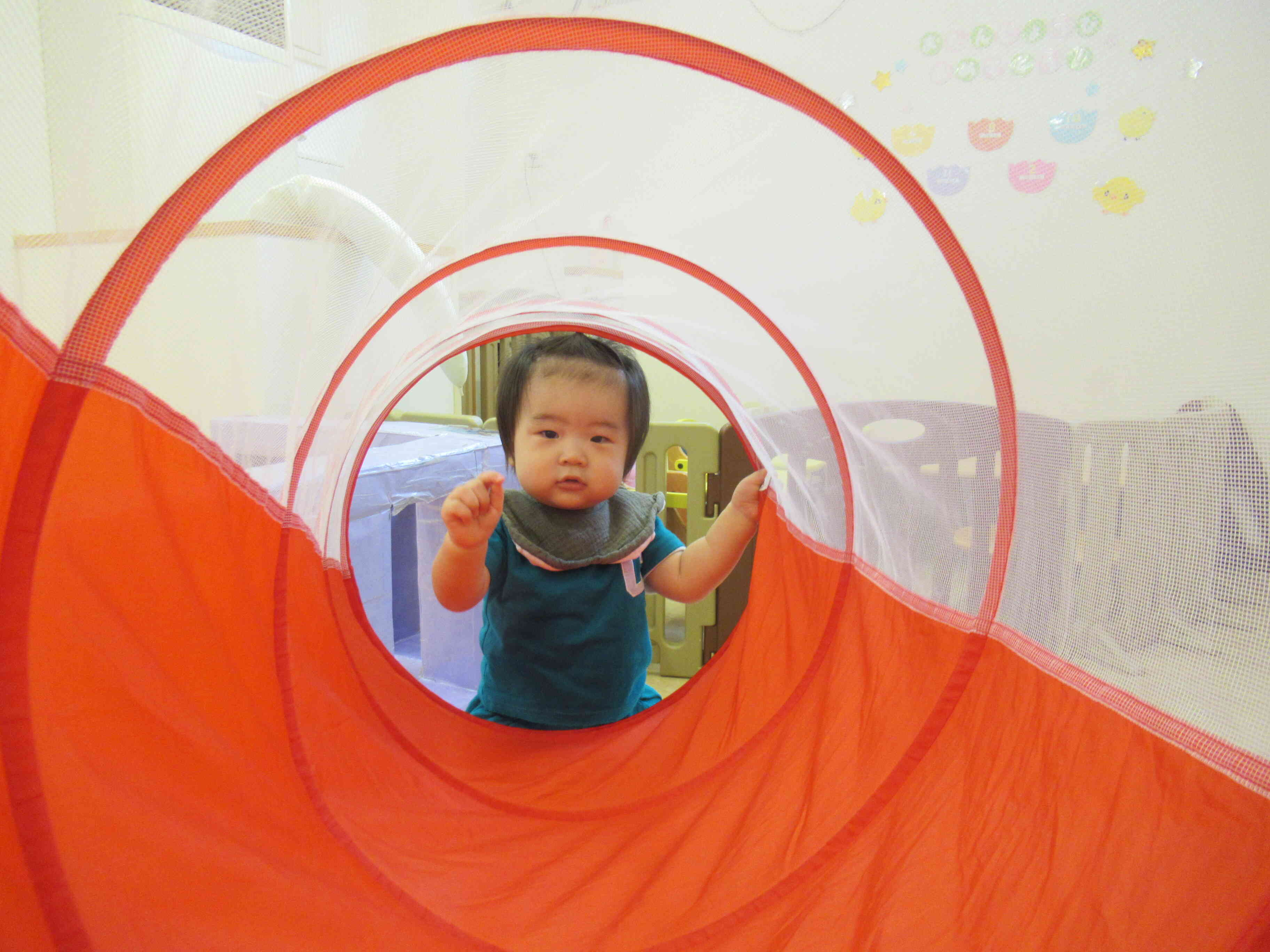 トンネルから「おーい」♪