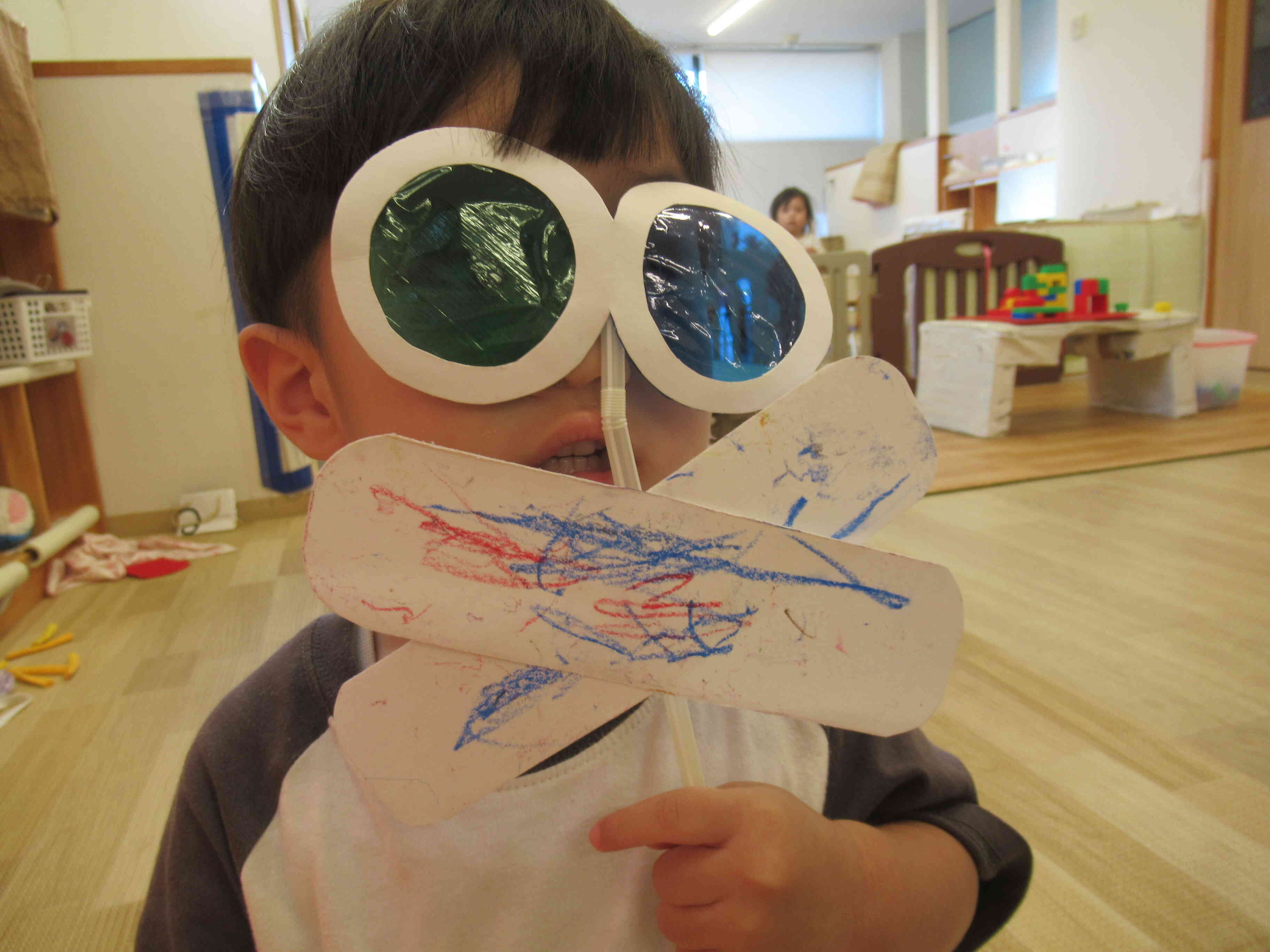 めがね、かっこいいでしょー？