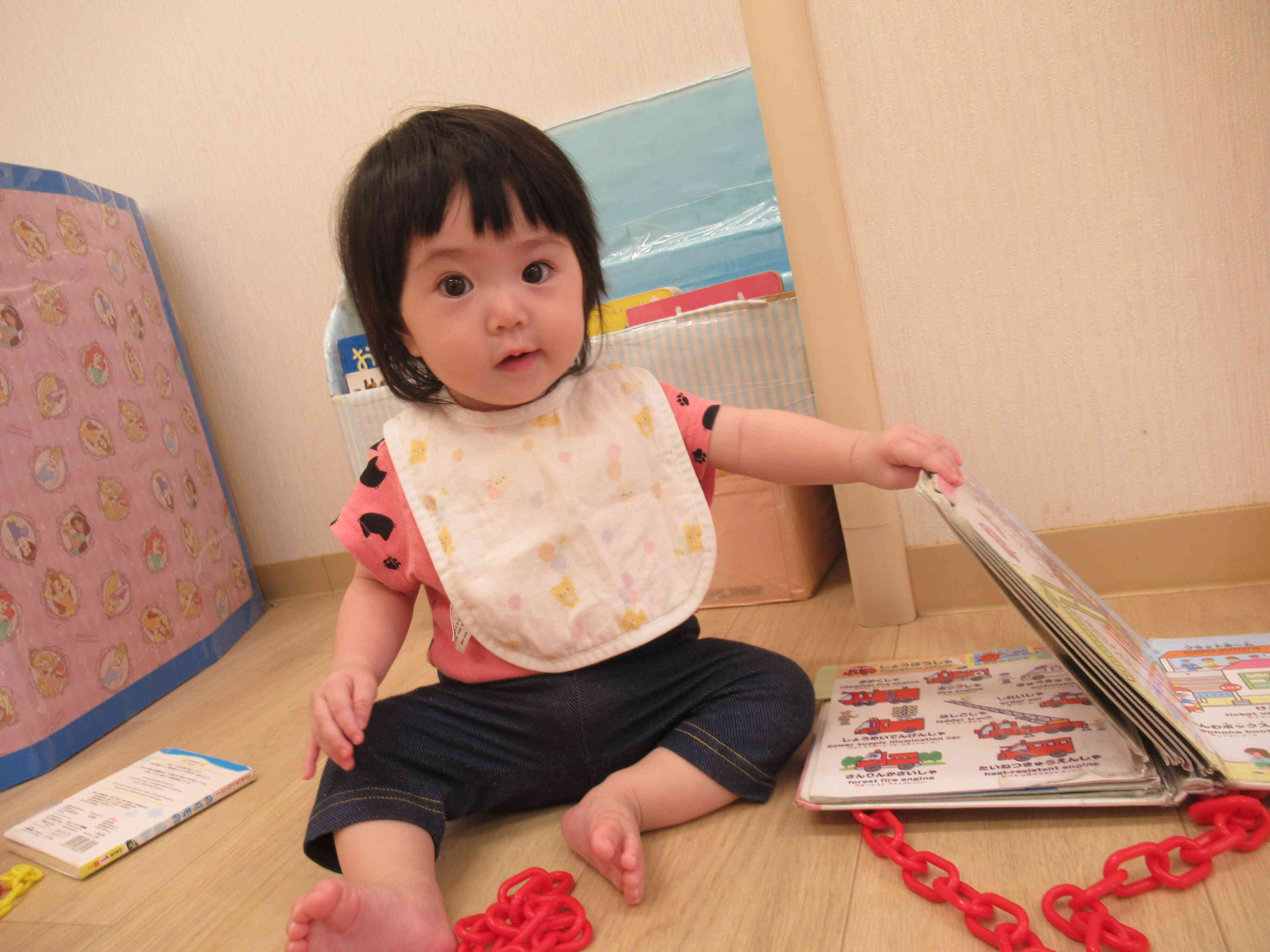 消防車いたよ！