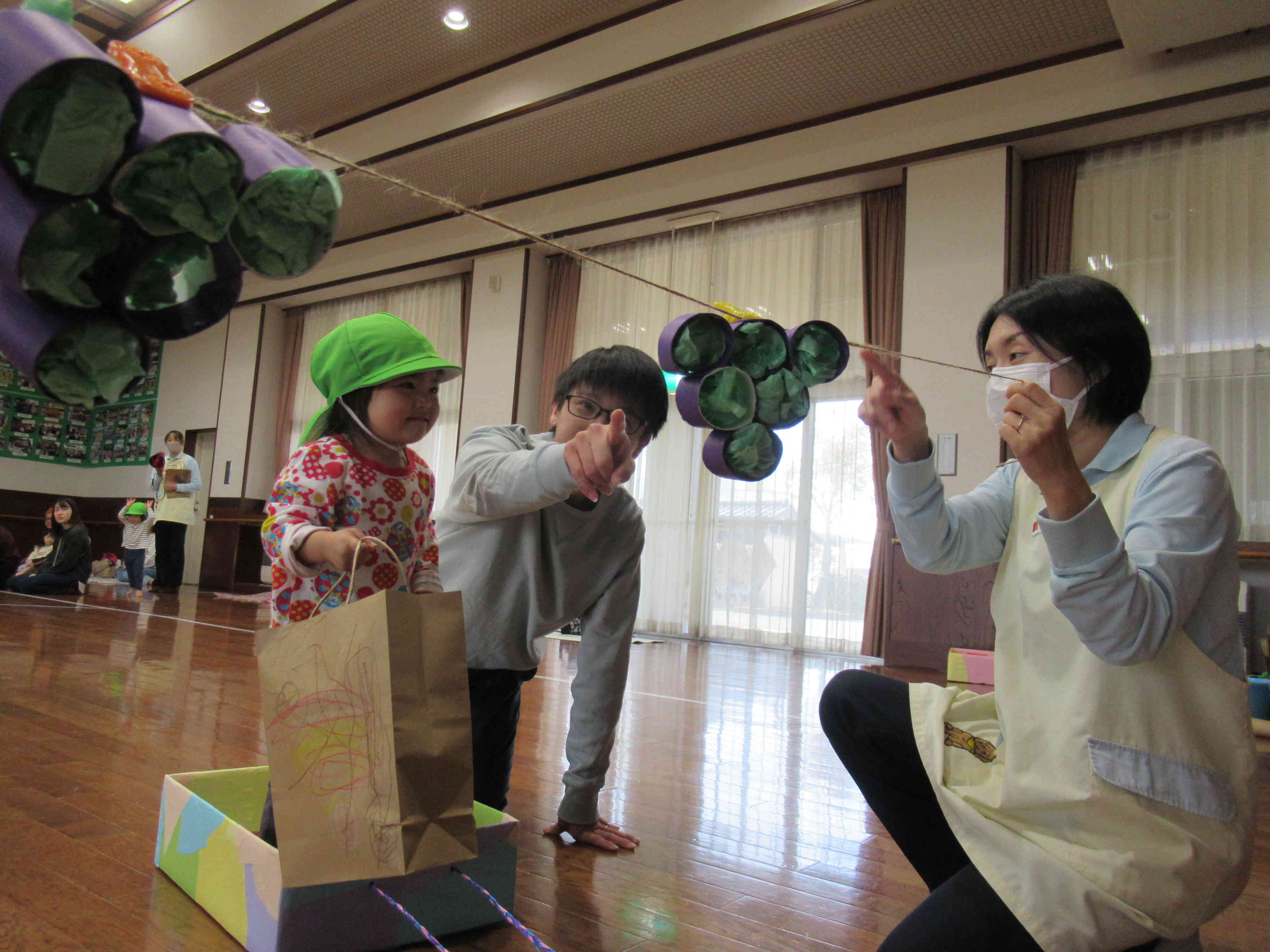 最後にはぶどう狩りもしたよ♪