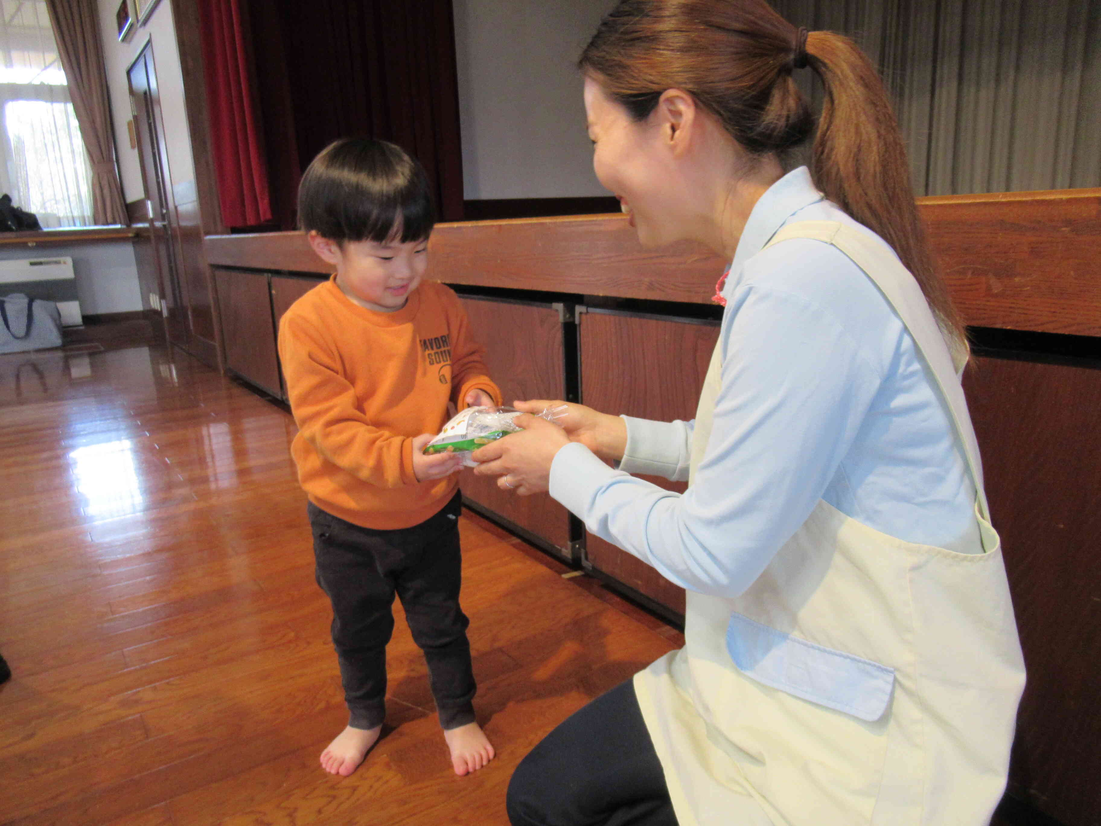 頑張ったご褒美だよ☆