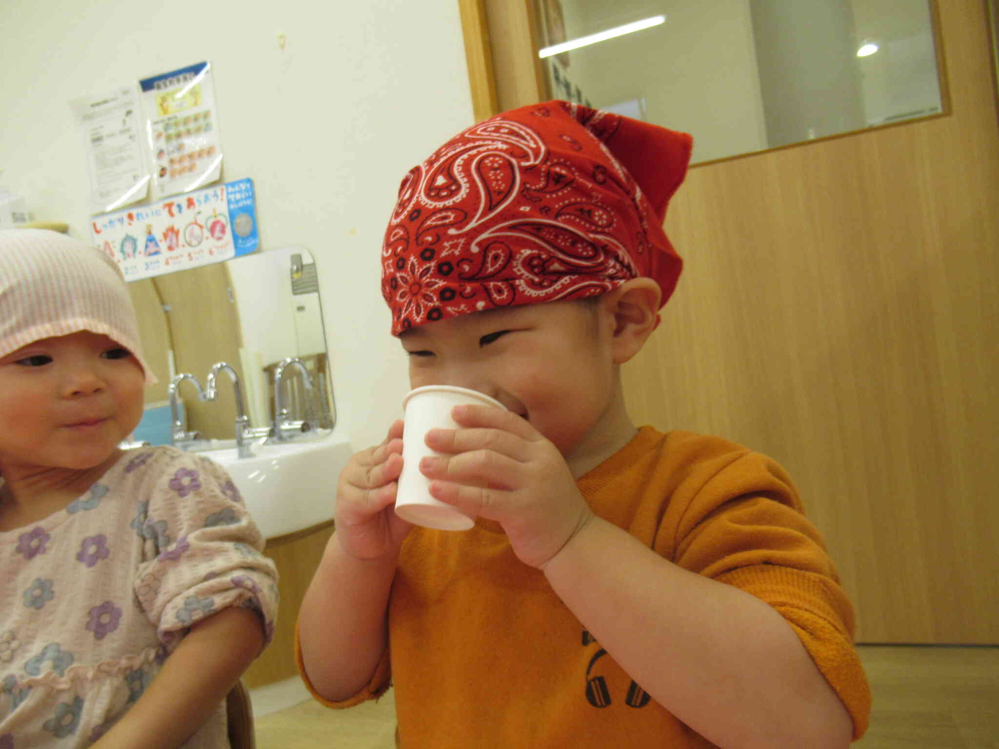 “お出汁”ってどんな味かな？ドキドキ…わくわく…