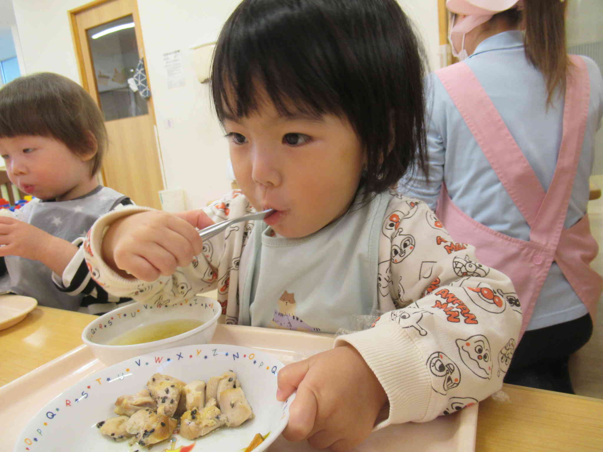 大きいお口でパックン！