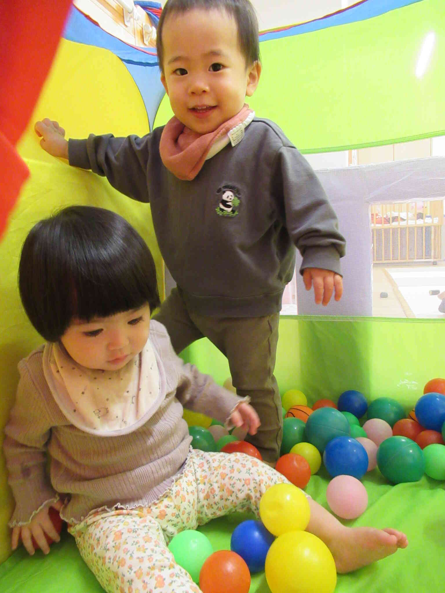 一緒に遊ぼう♪