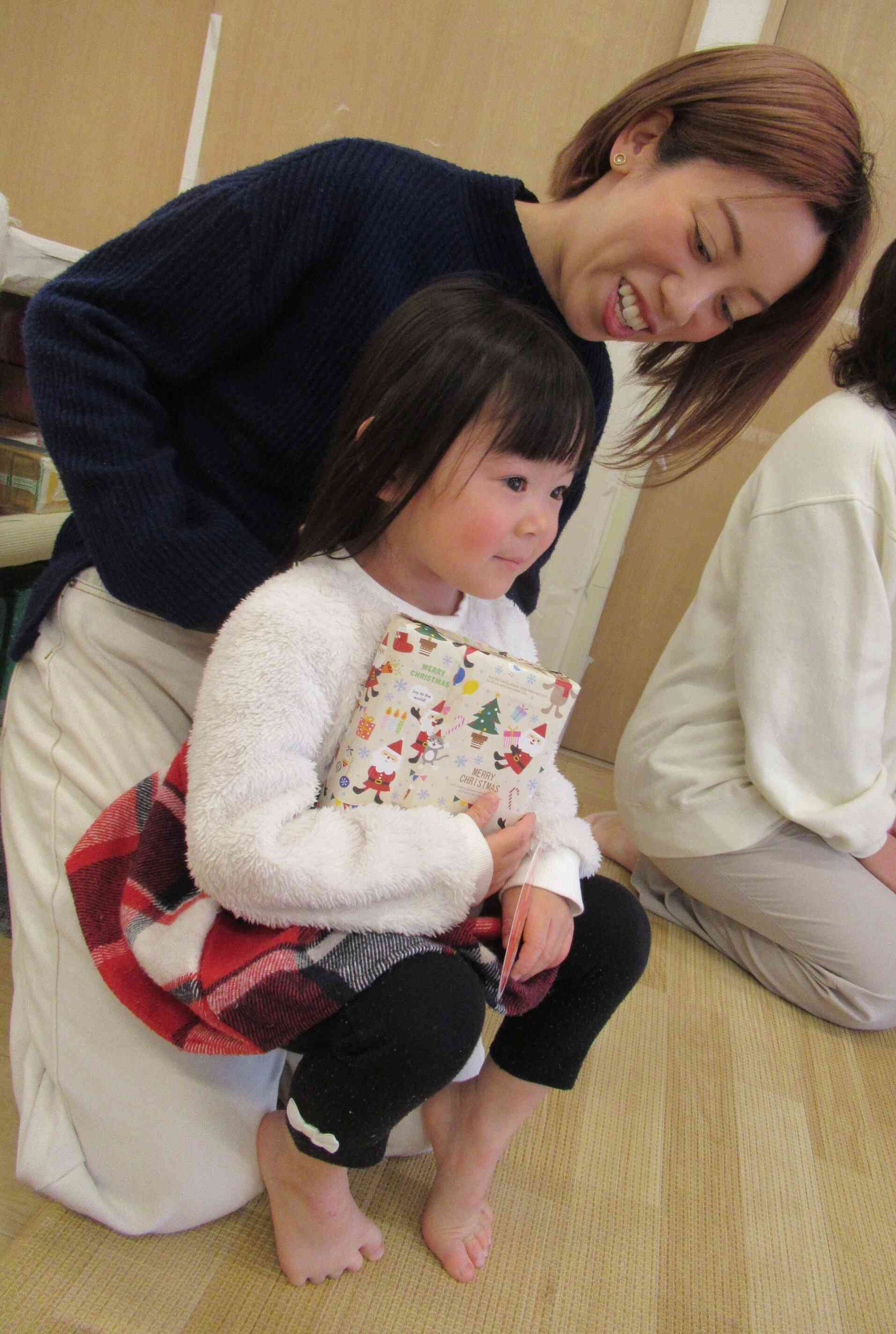 プレゼントもらえて良かったね！