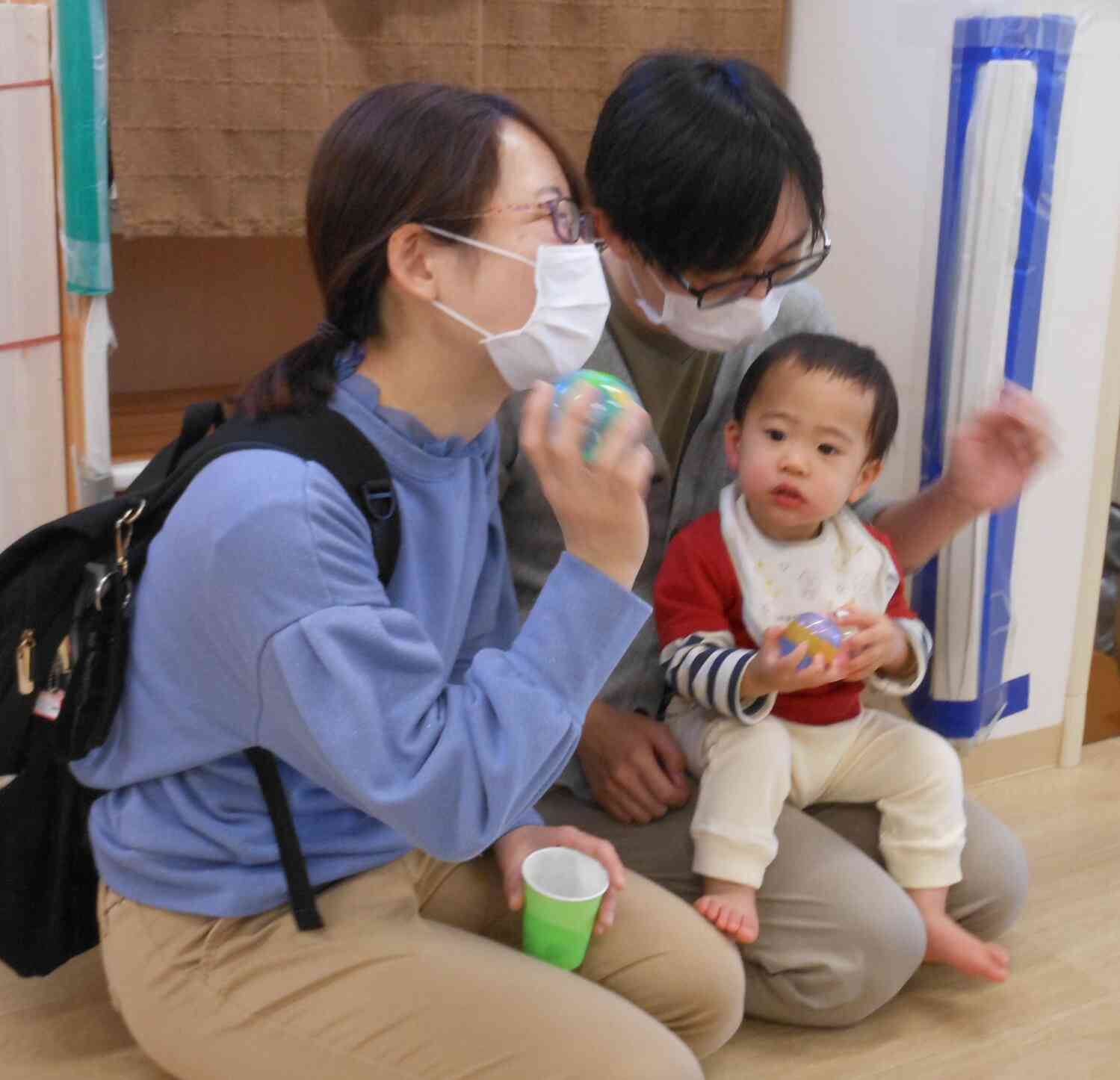 いい音がなって、楽しいね☆