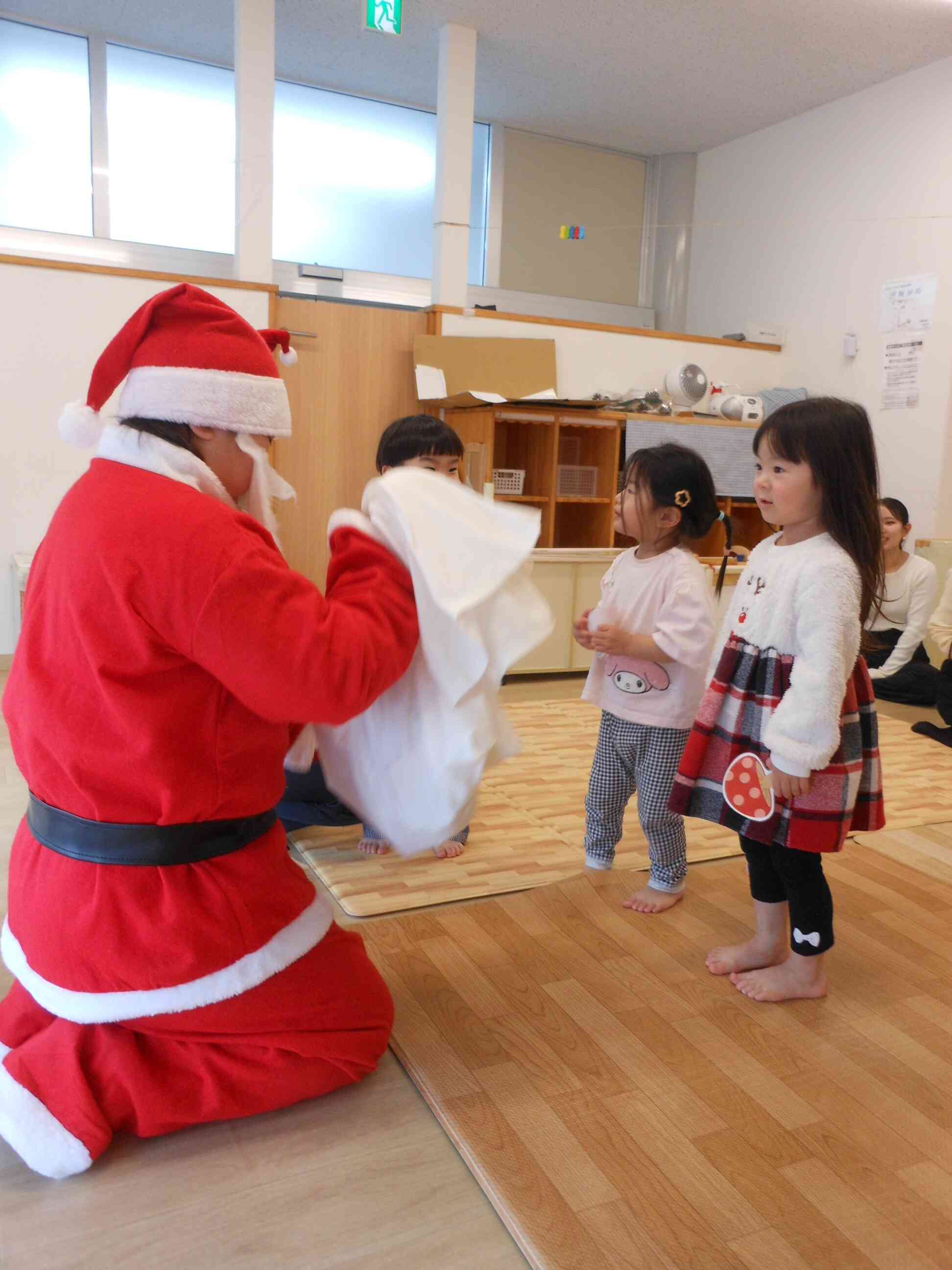 サンタクロースがやってきた☆