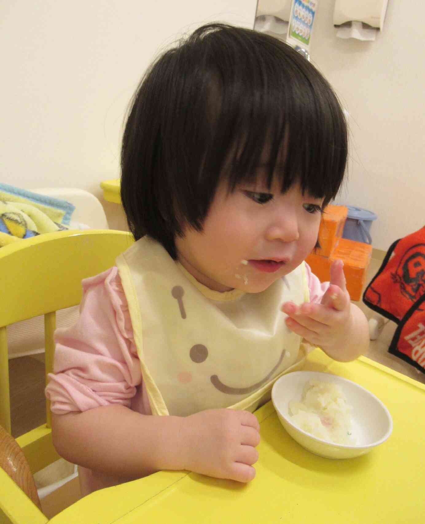 マッシュポテト、おいしいね！