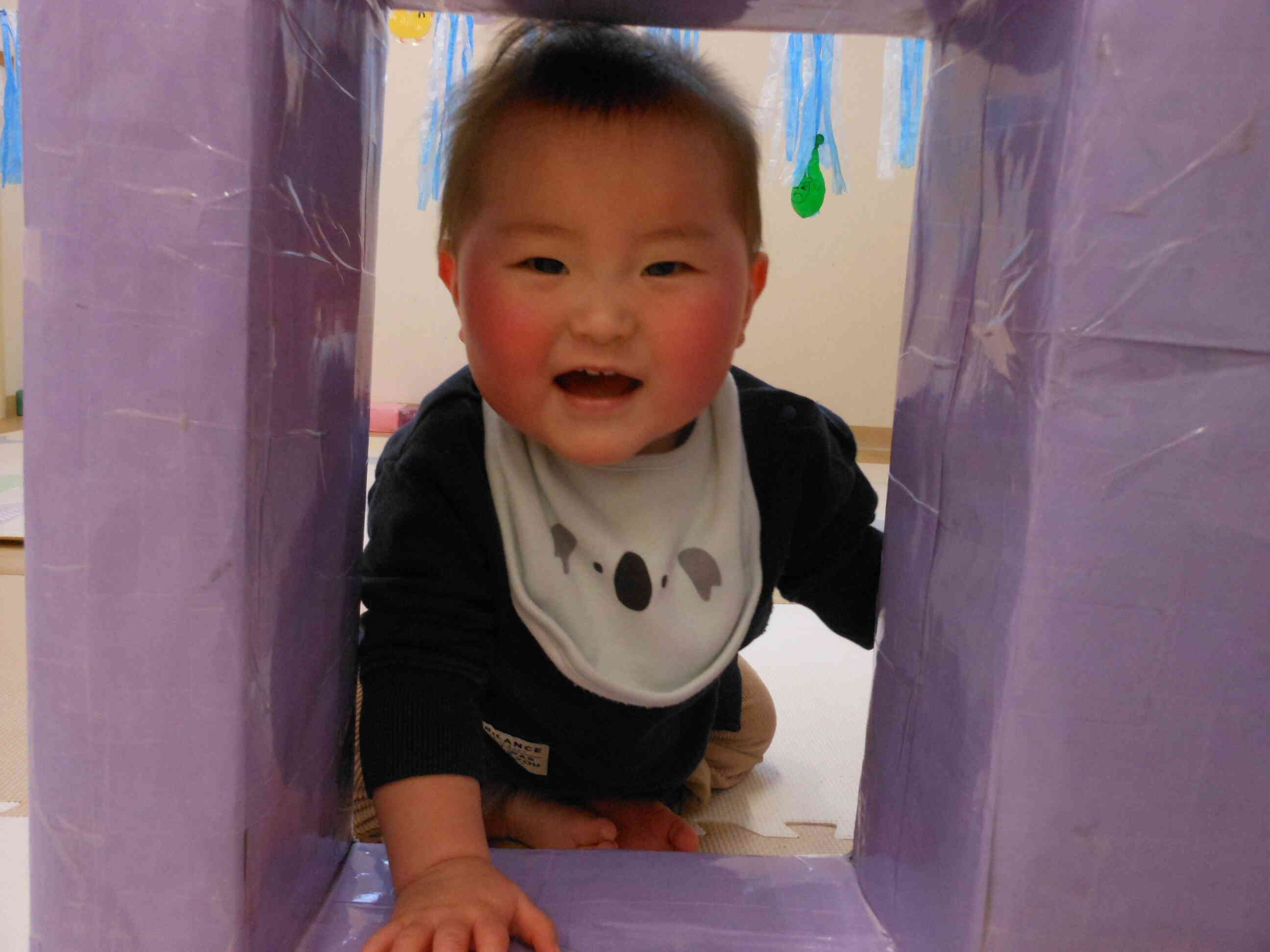 トンネルを潜ってみよう♪