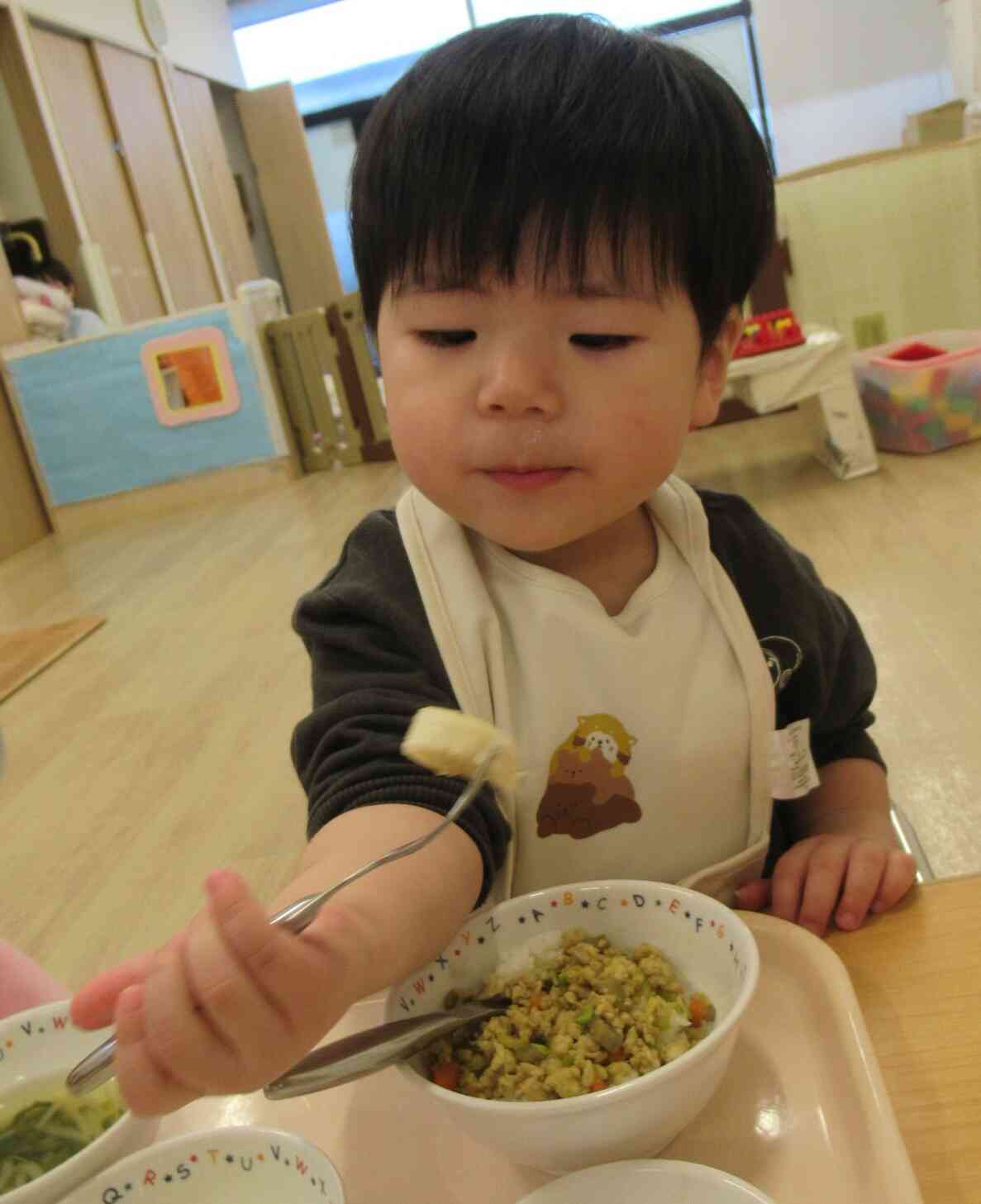 バナナおいしいなー！