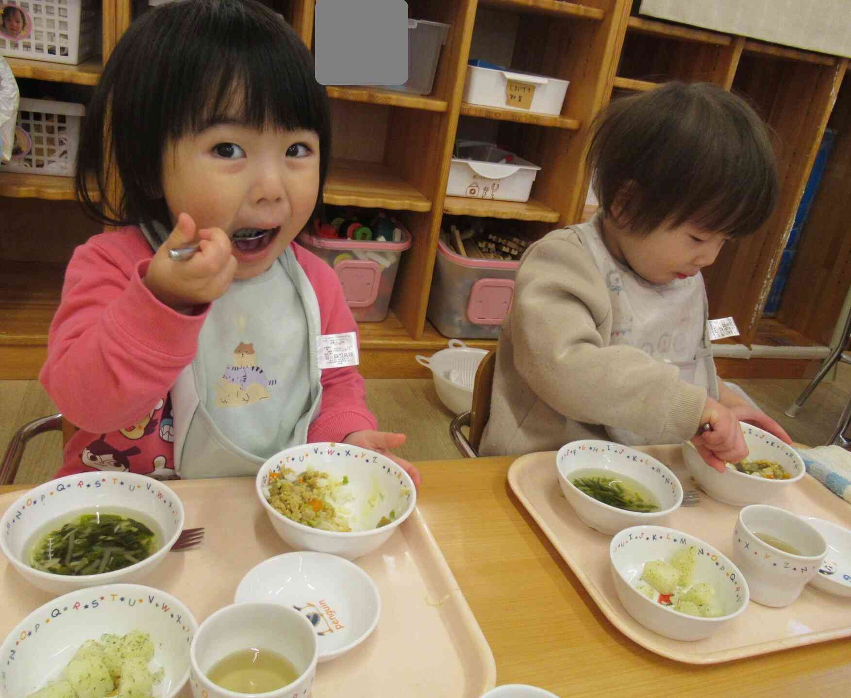 カレーそぼろ丼がお気に入りです♪