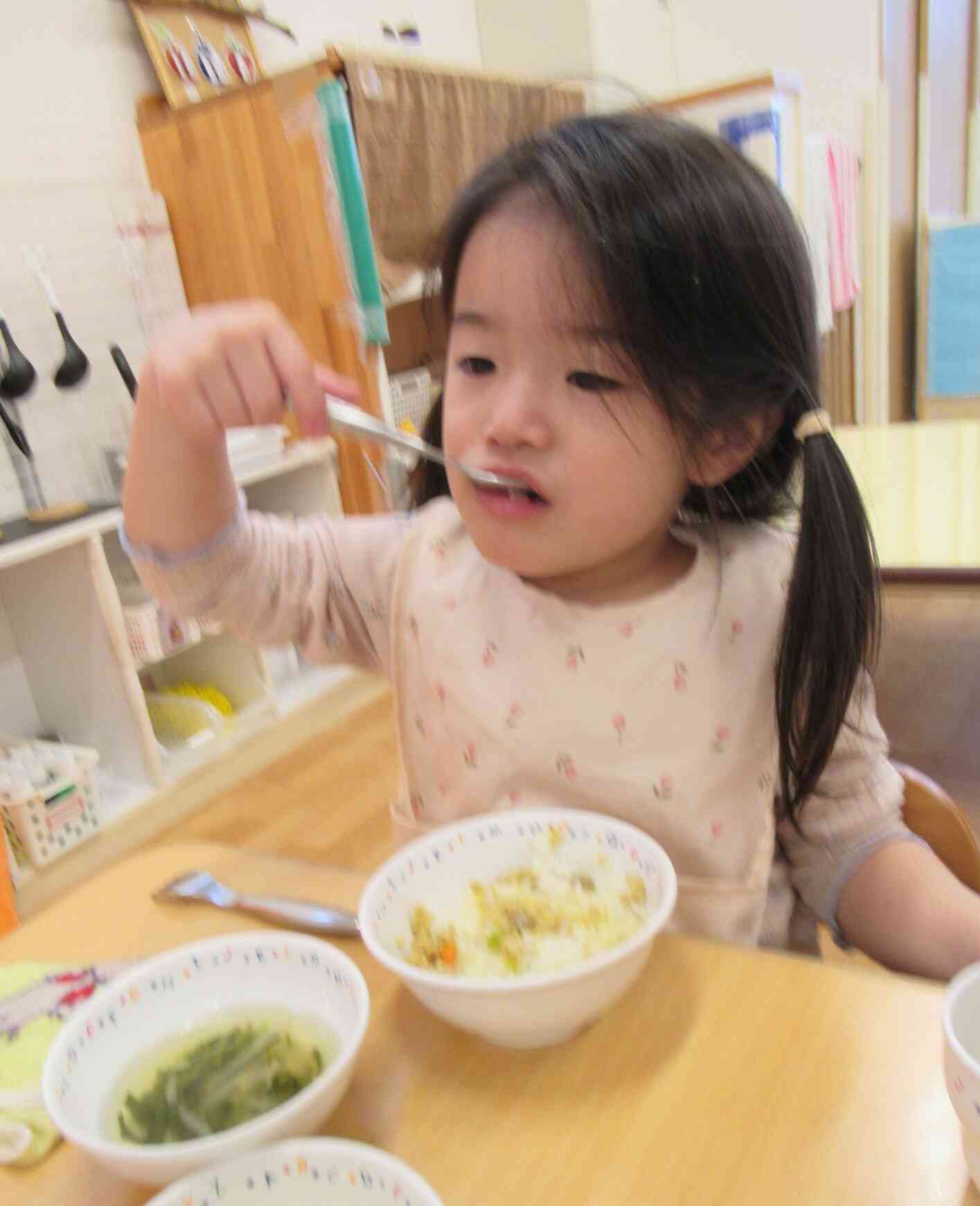 食具も上手に使えるようになったね☆