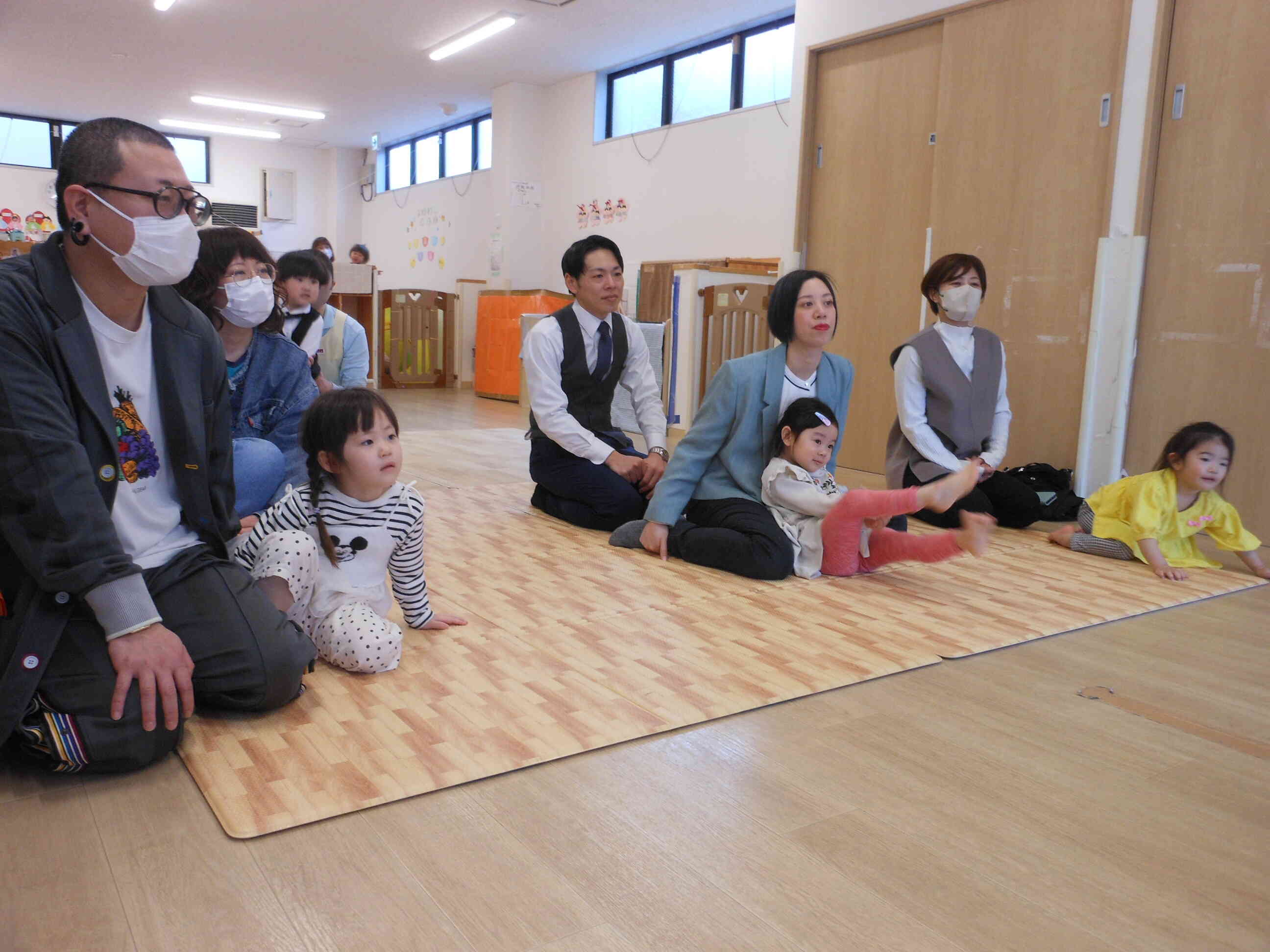 ちょうちょになった！