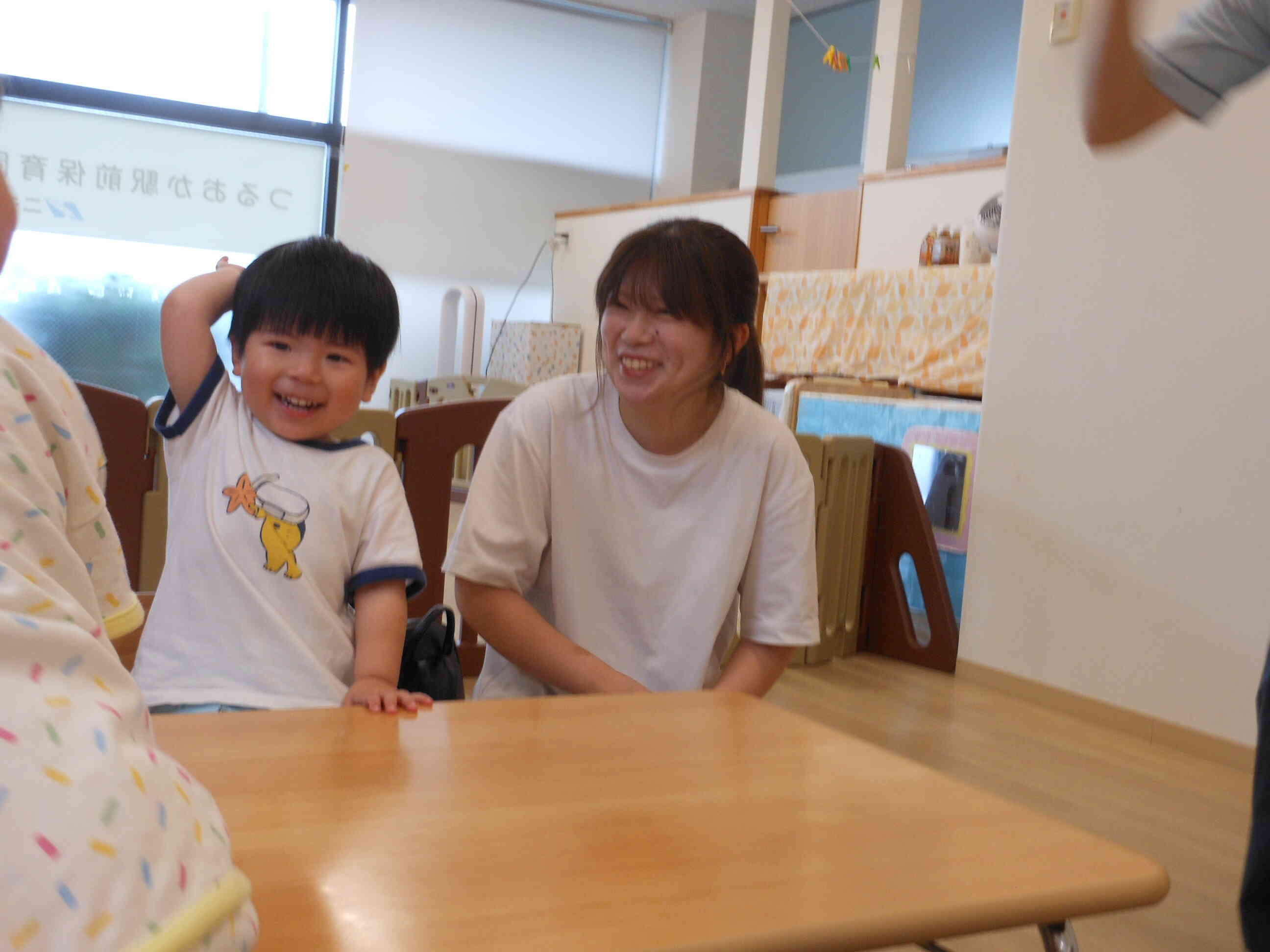 2歳児ふれあい会楽しかったね★①