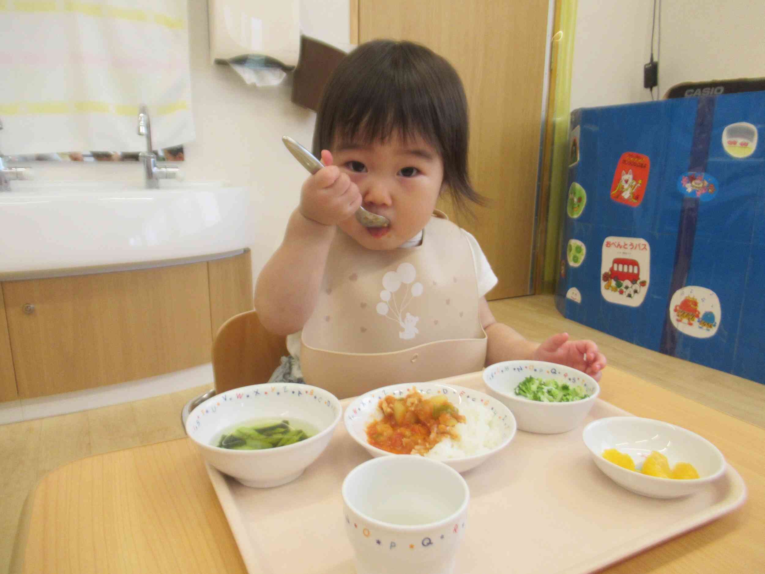 「美味しいカレーライス、いただきます!」