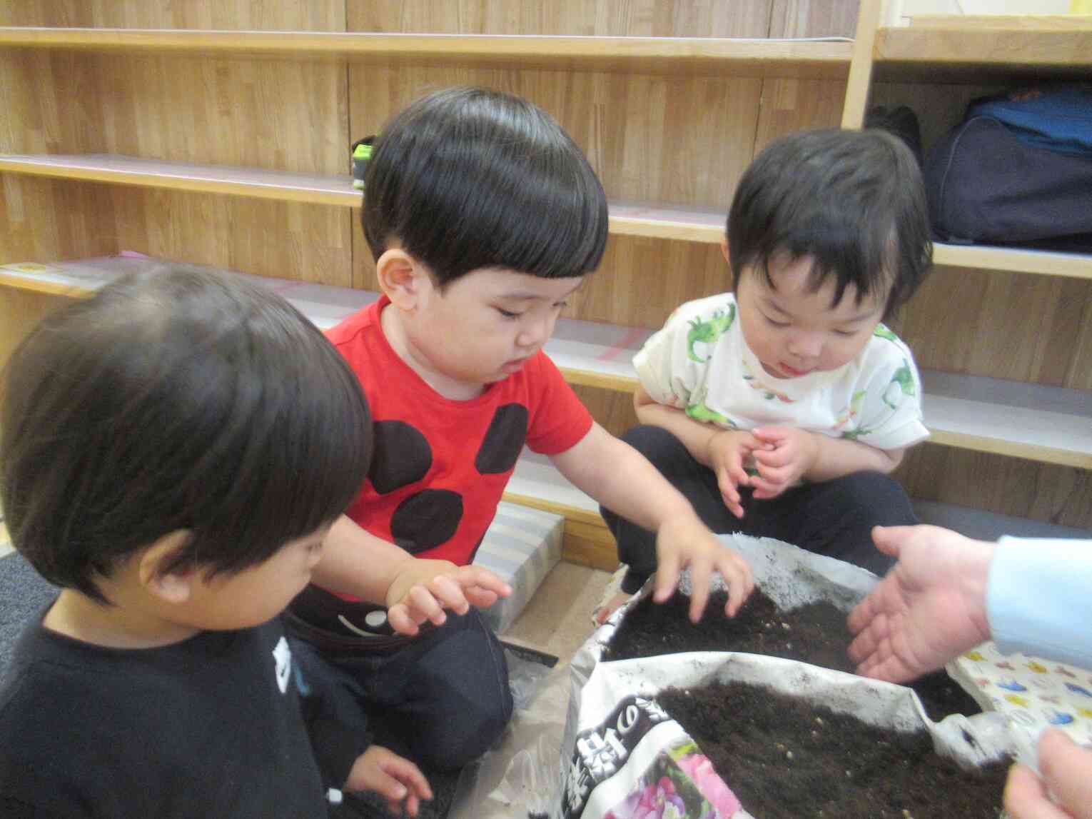 やさしくやさしくね♪