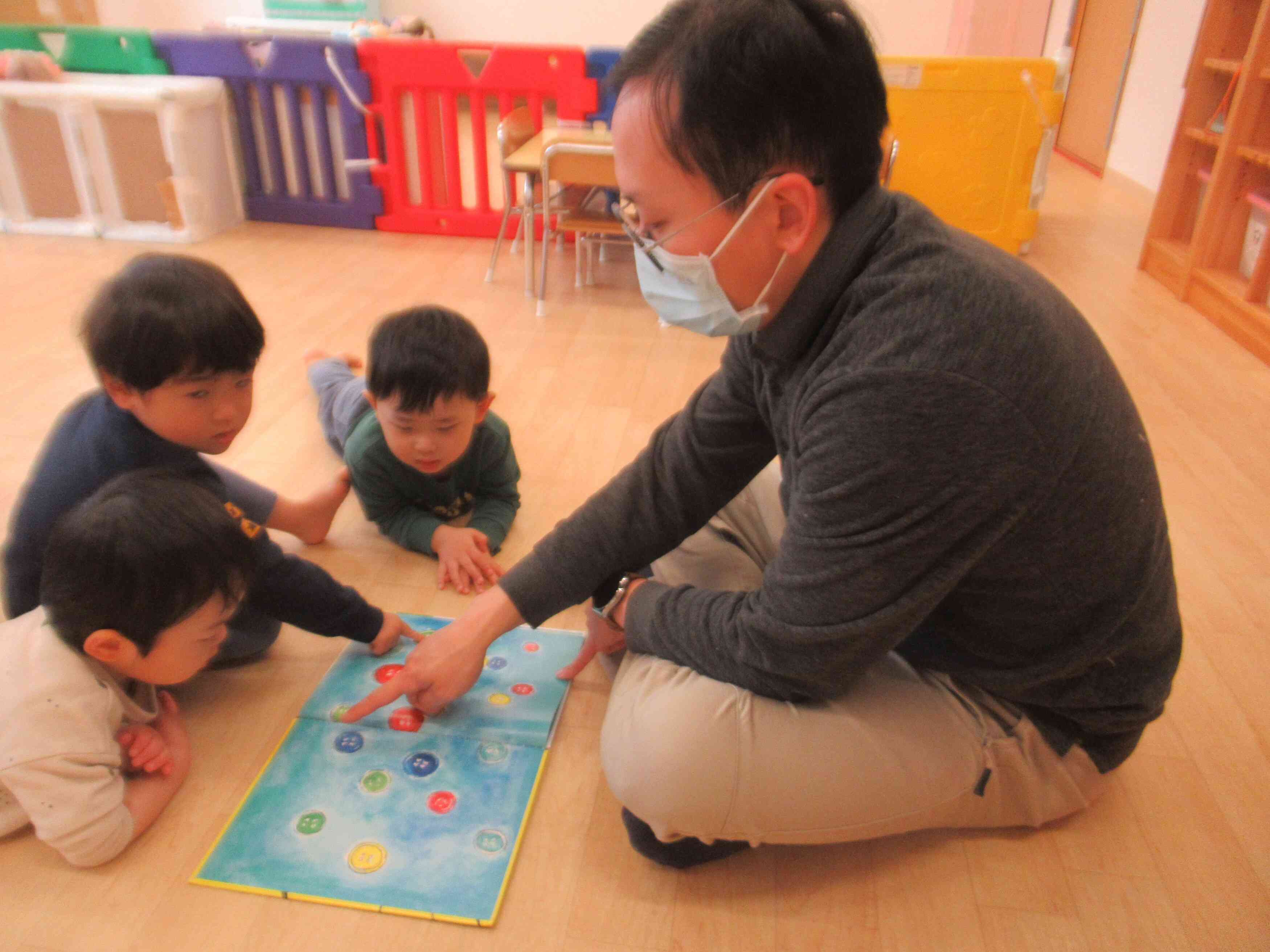 乳幼児期から英語に触れて・・・