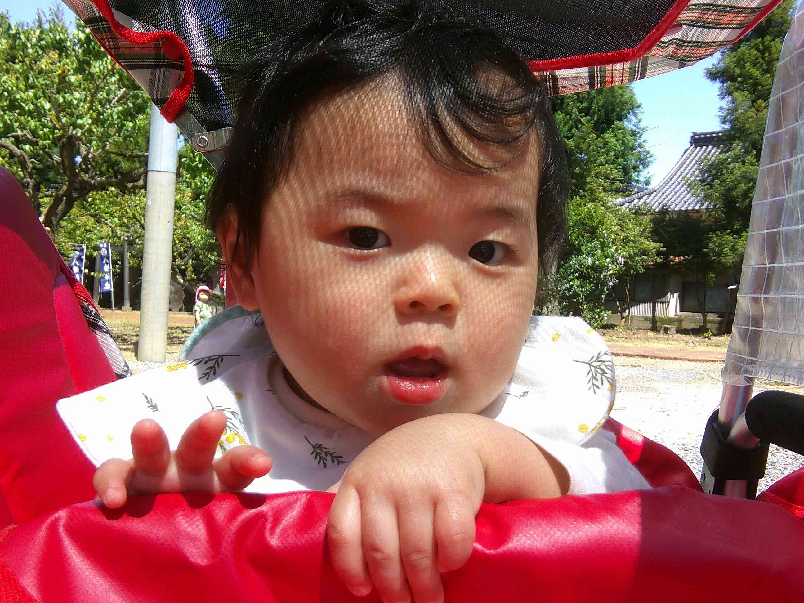 カメラ目線でハイ、チーズ☆