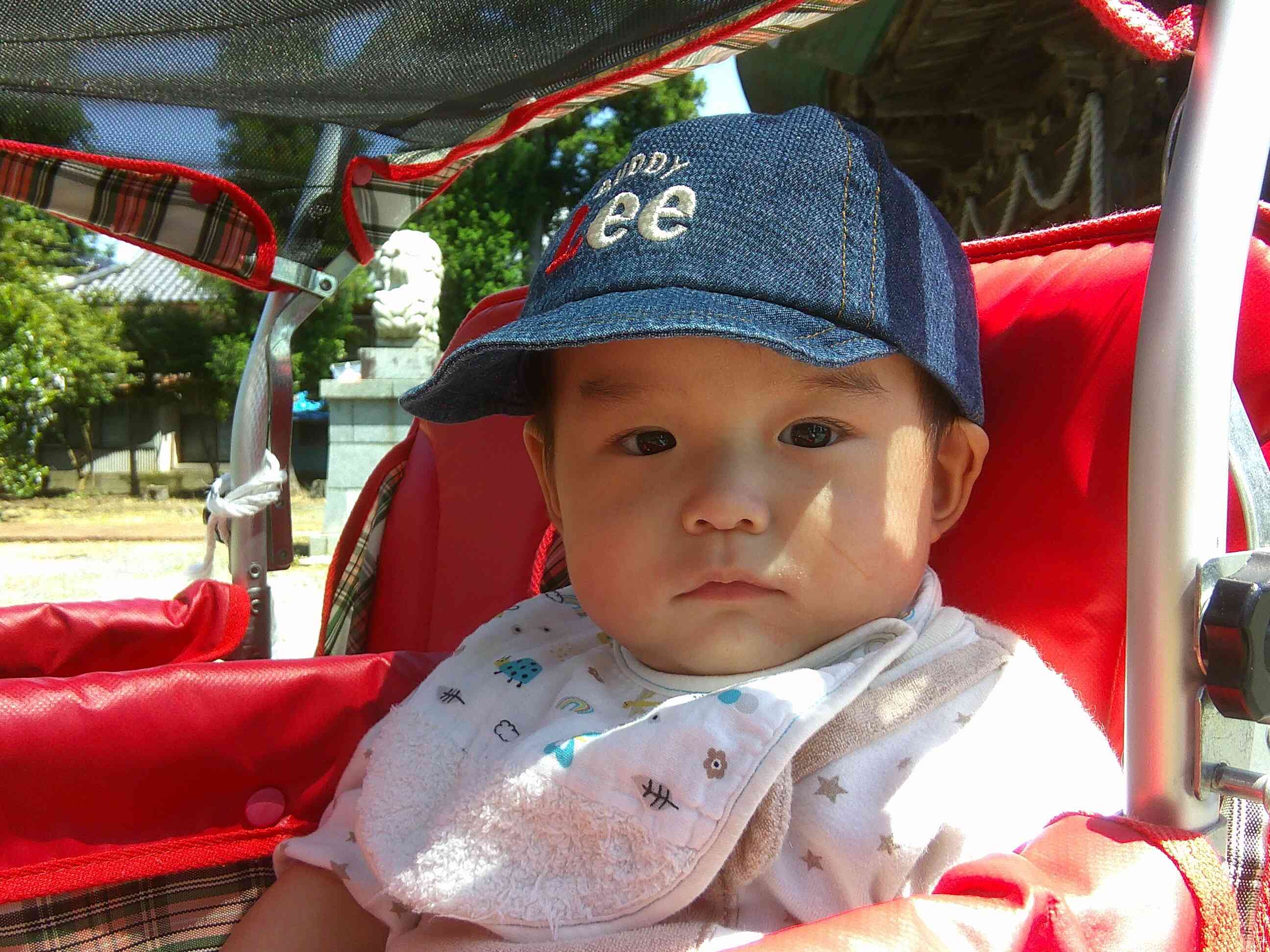 帽子似合うでしょ！
