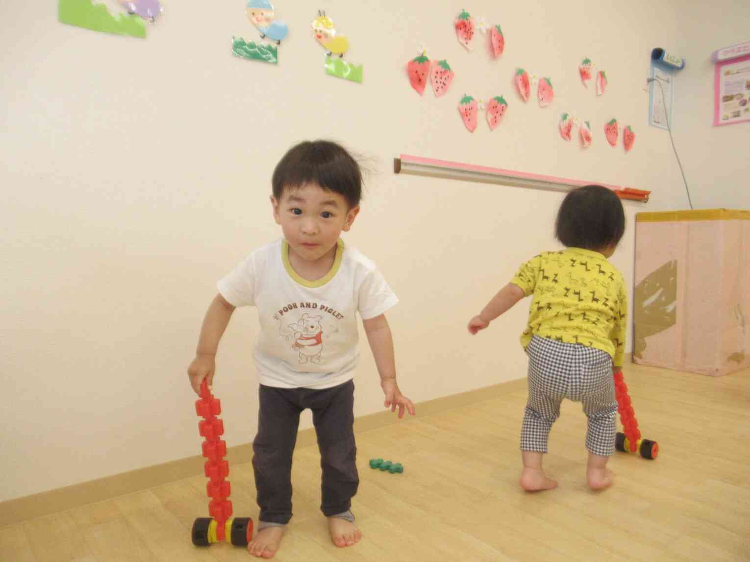 お部屋をピカピカにするぞ~!