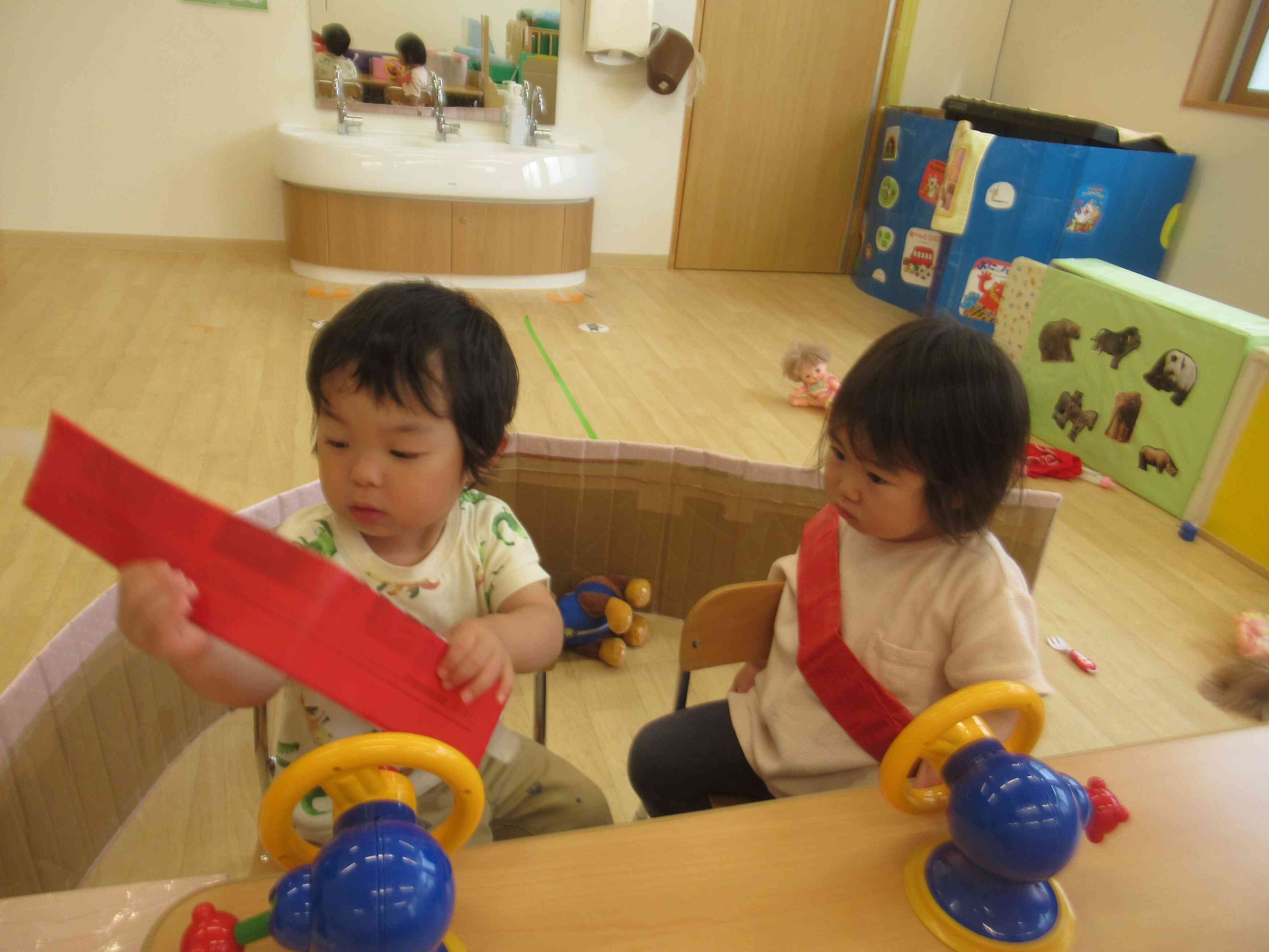 安全運転で出発進行！