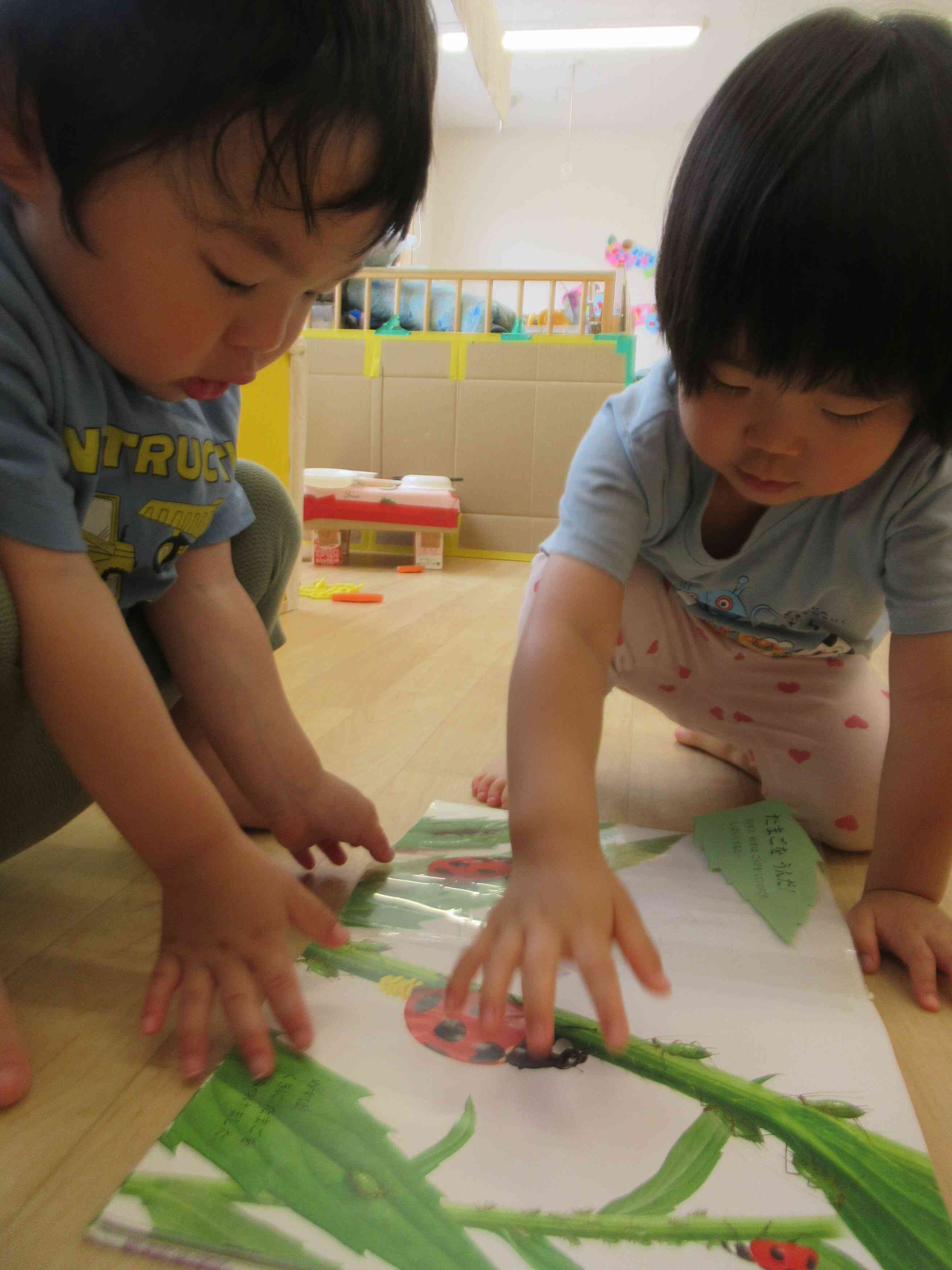 図鑑にも乗っていたこともあり、子ども達も大興奮です