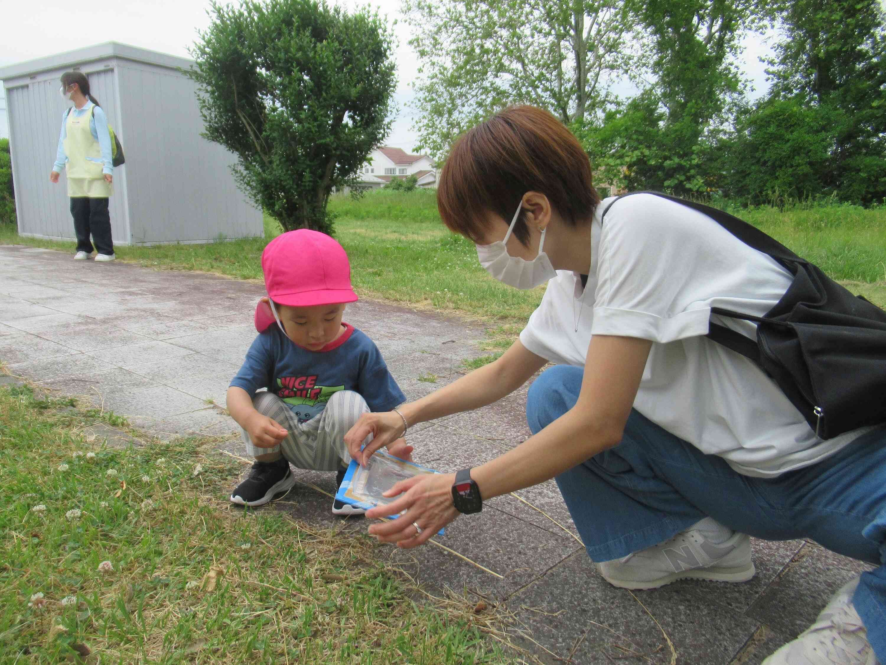 大好きなお家の人と一緒に…