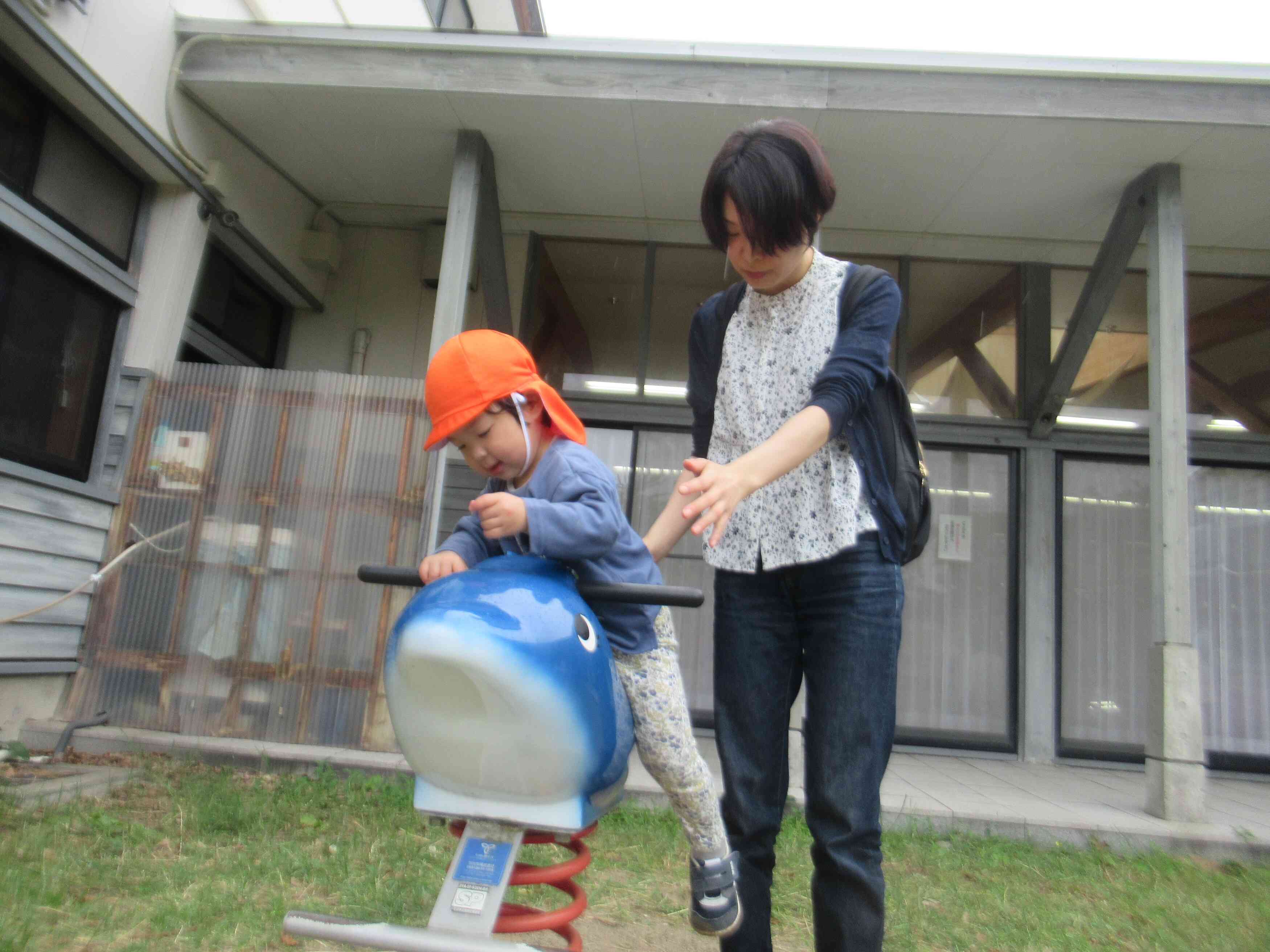 お父さんとお母さんと一緒!!