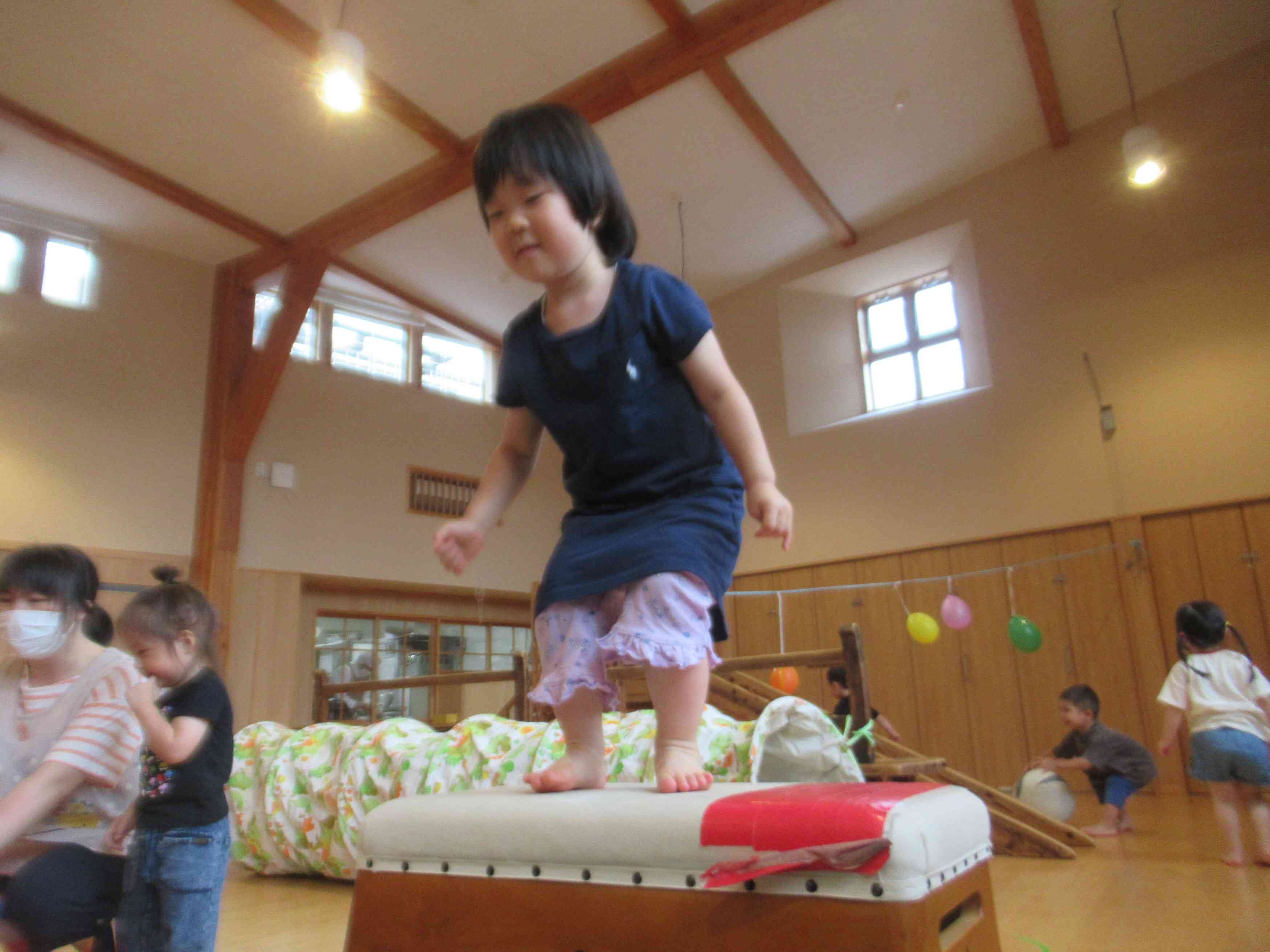 元気にジャンプ！