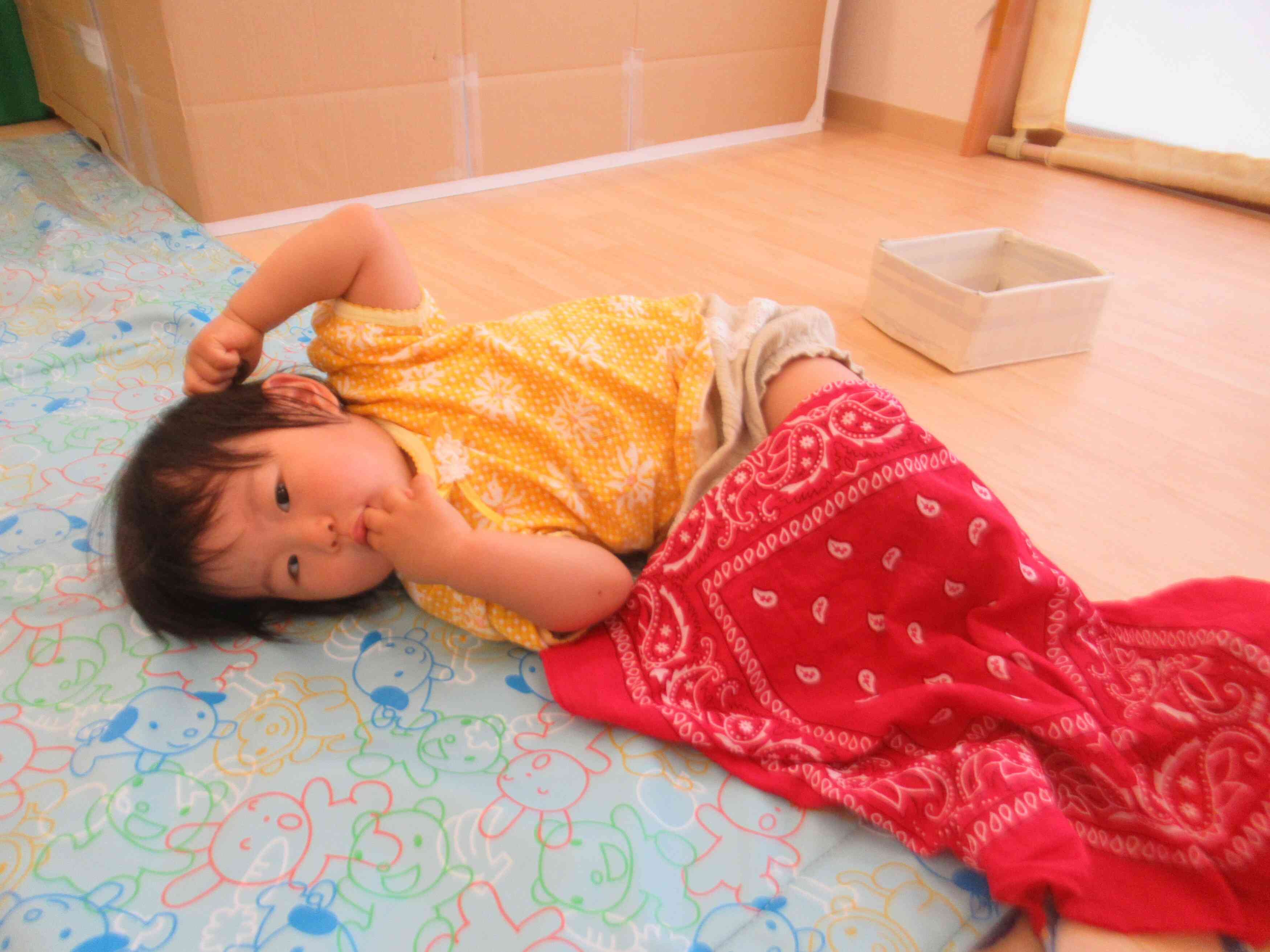 ちょっと疲れたからひと休み・・・