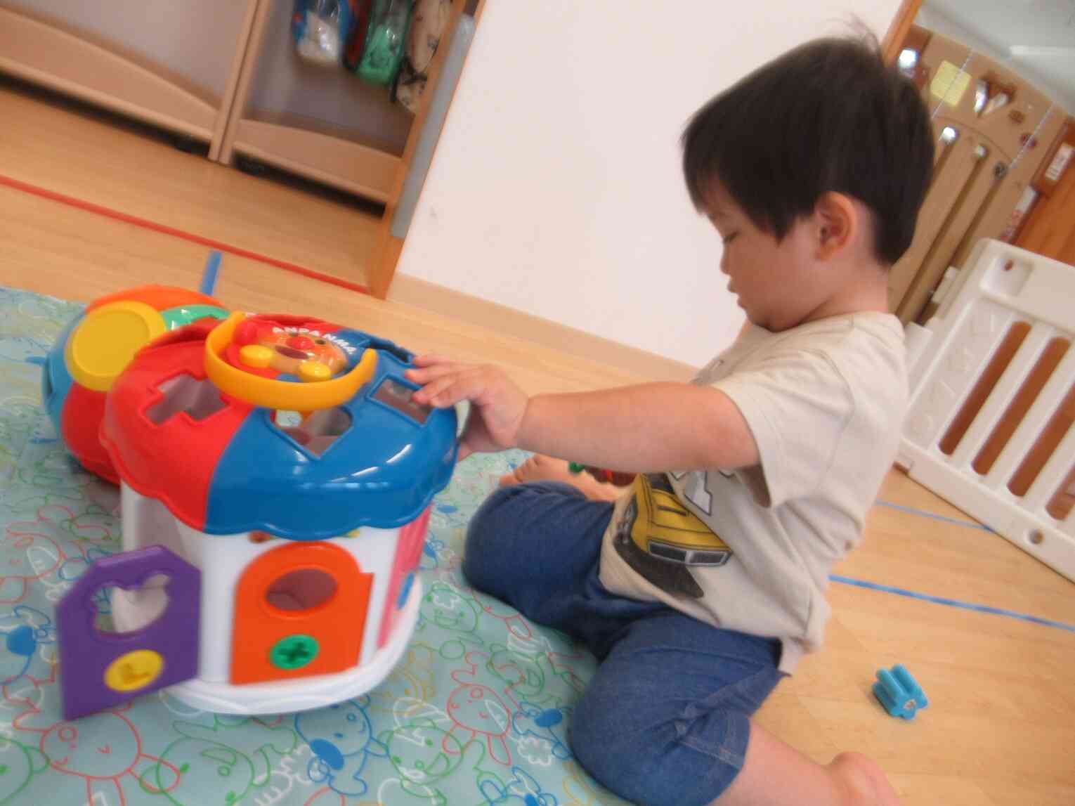 ぽっとん落としに夢中です！