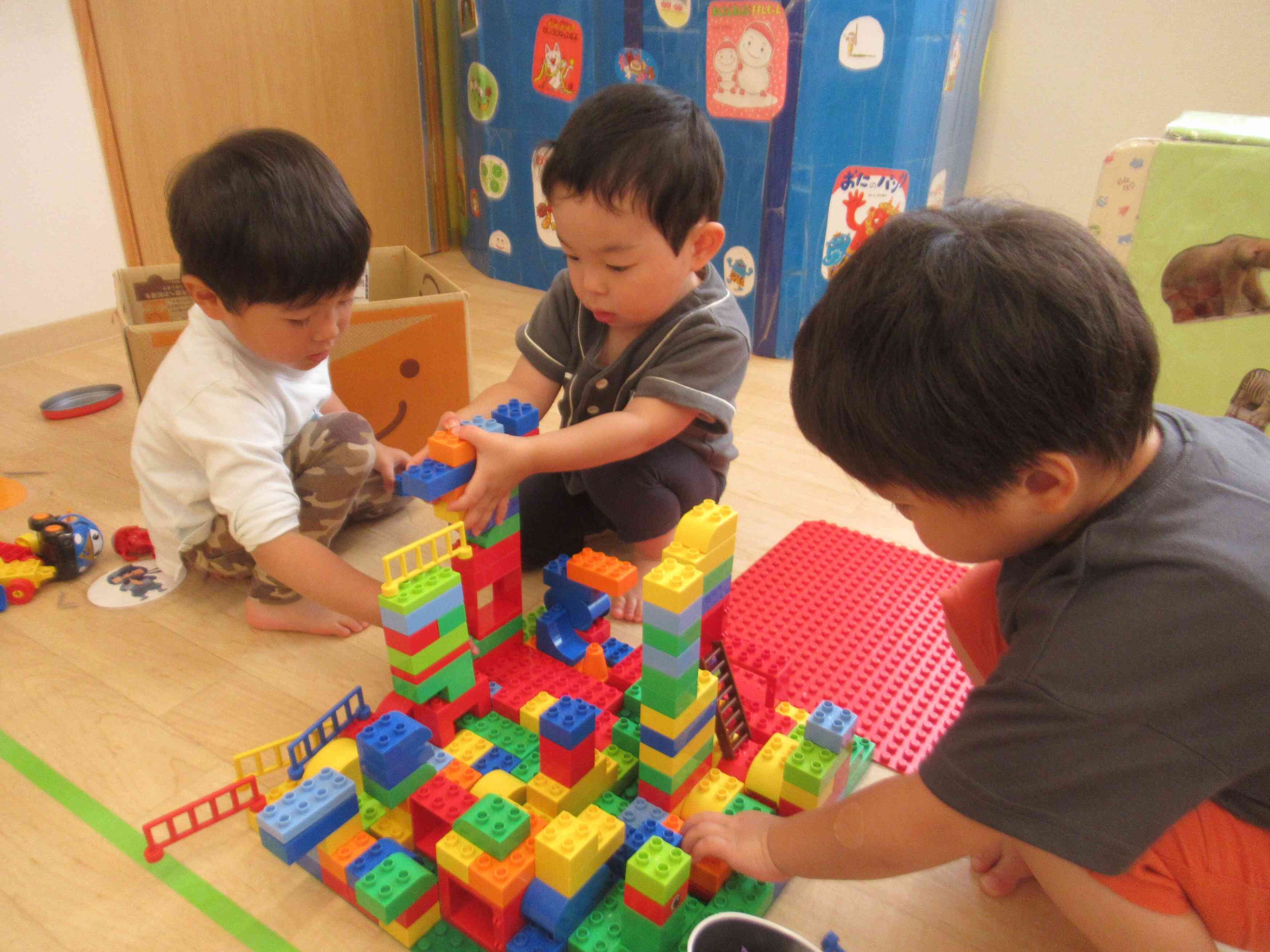 うさぎ組(2歳児)では…