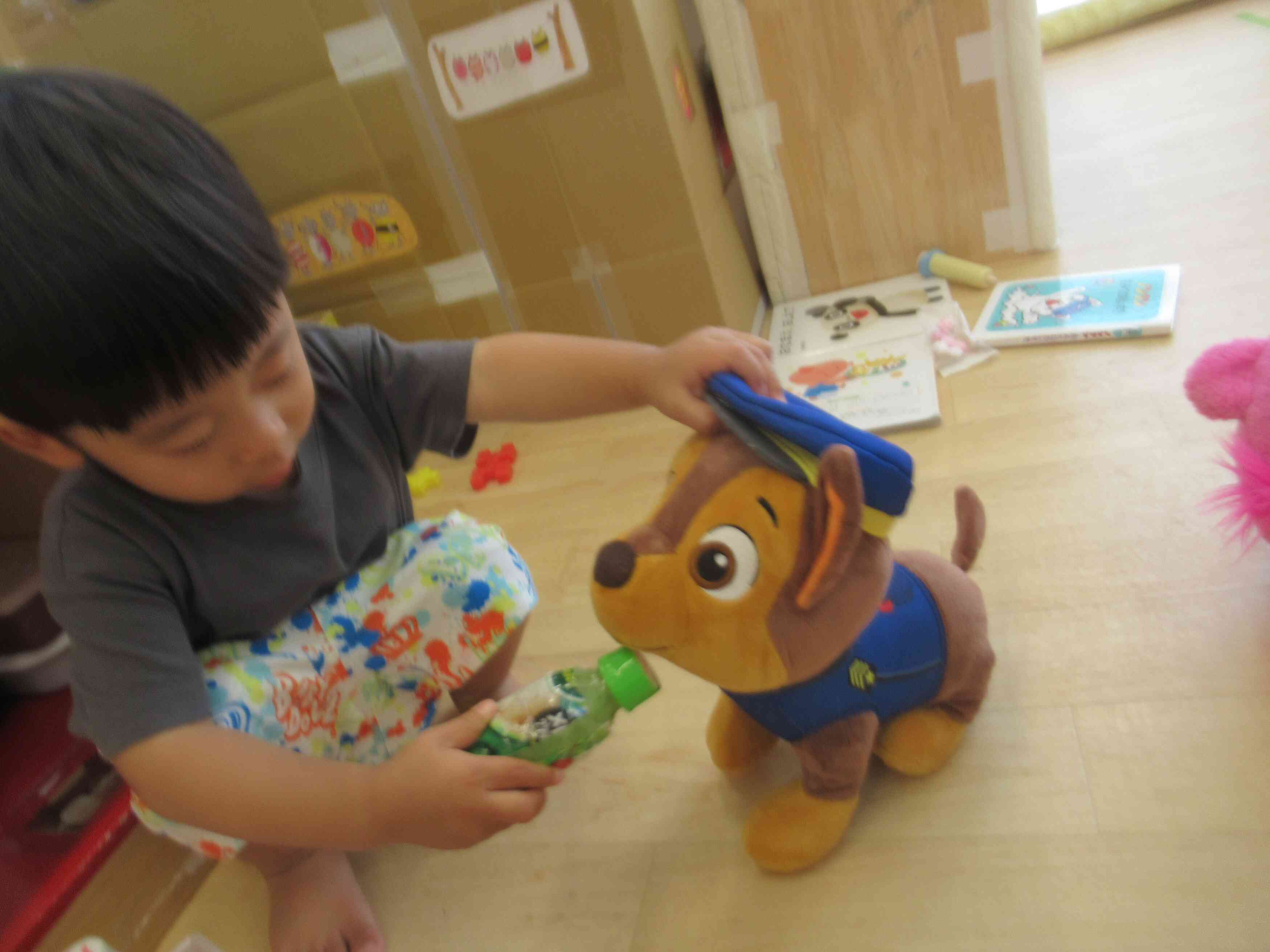 ごっこ遊びから広がる想像力☆