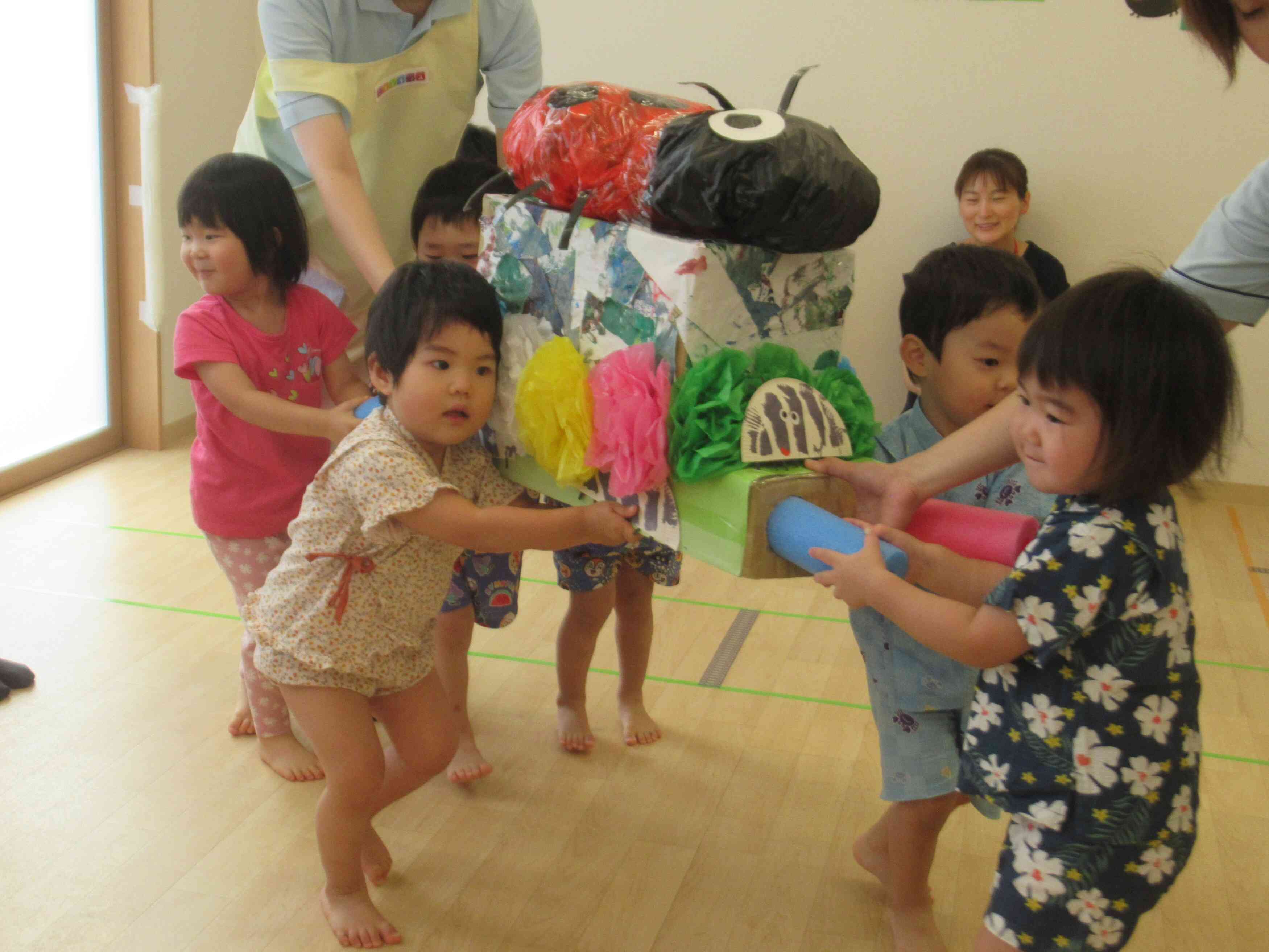 虫たちの夏祭り③～うさぎ組～
