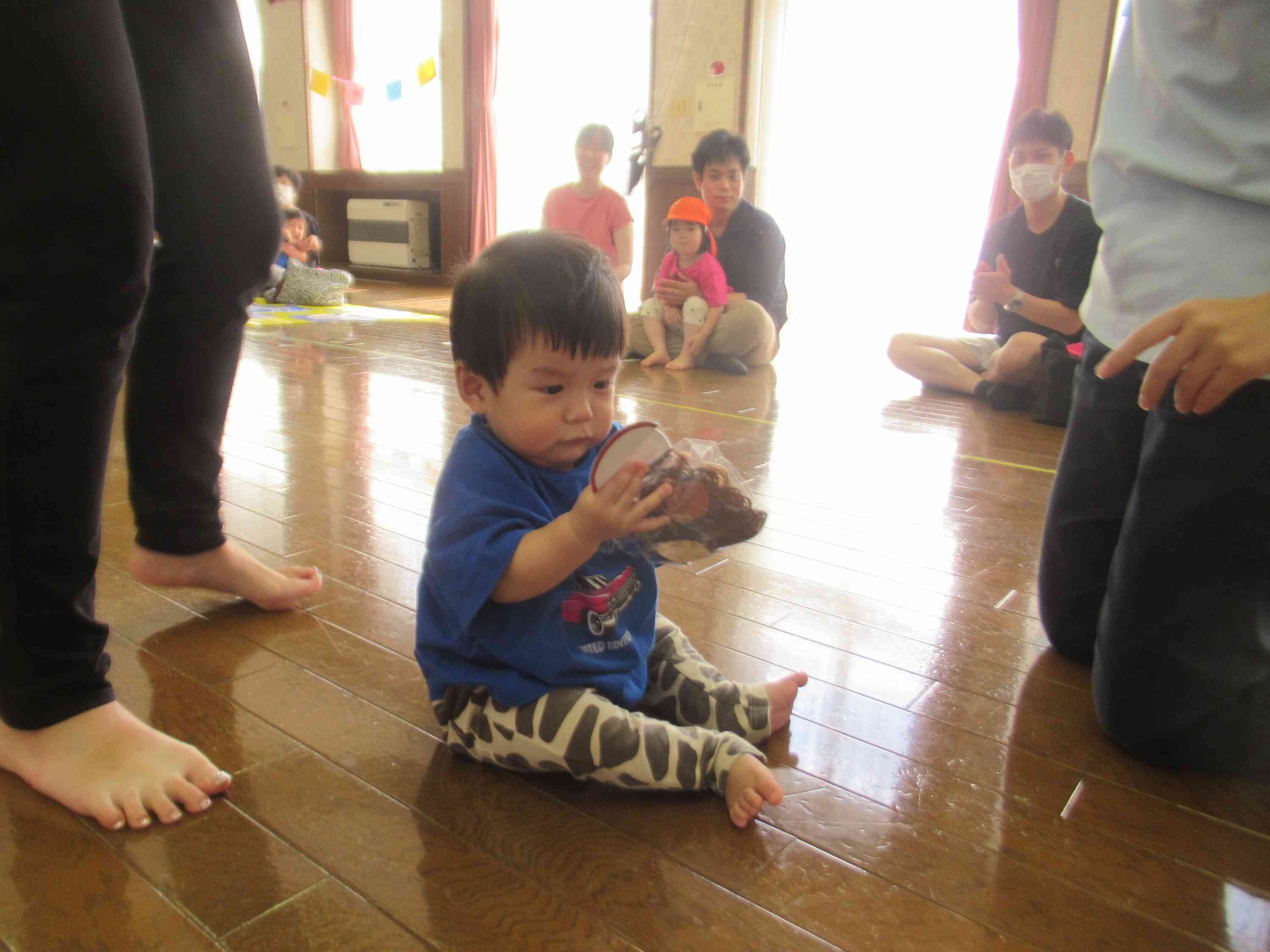 みのむしさんゲット♪