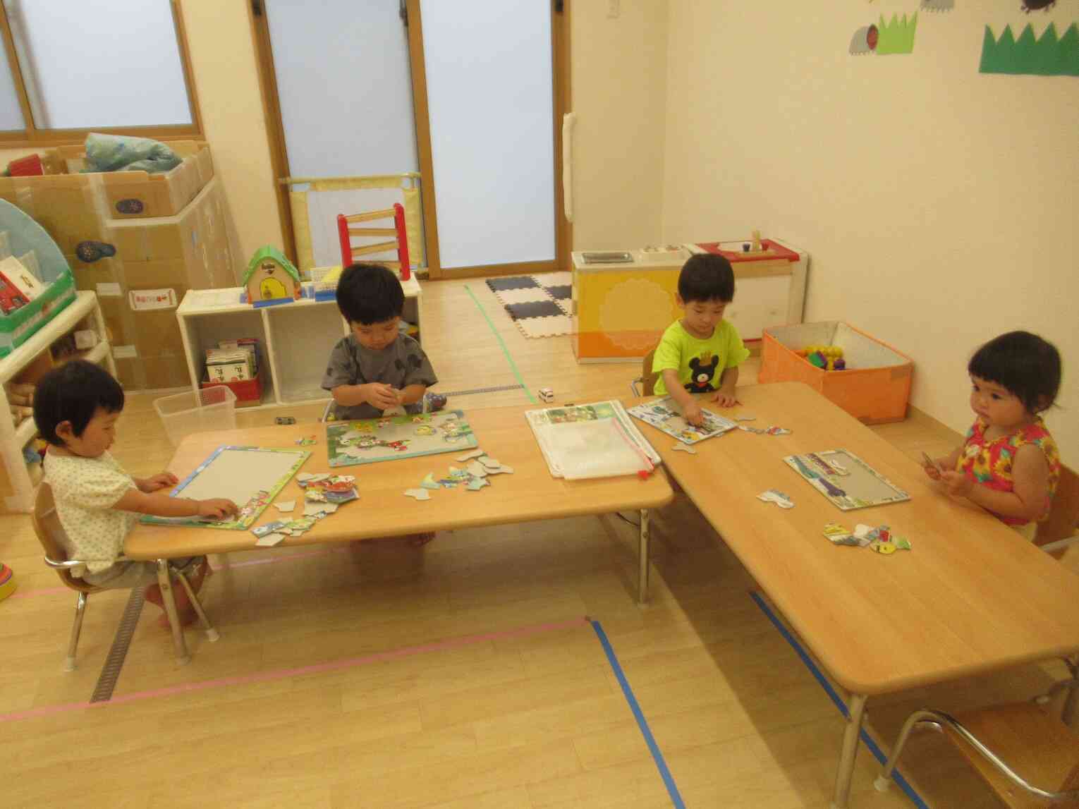 シャワーをした後は、ゆっくり…