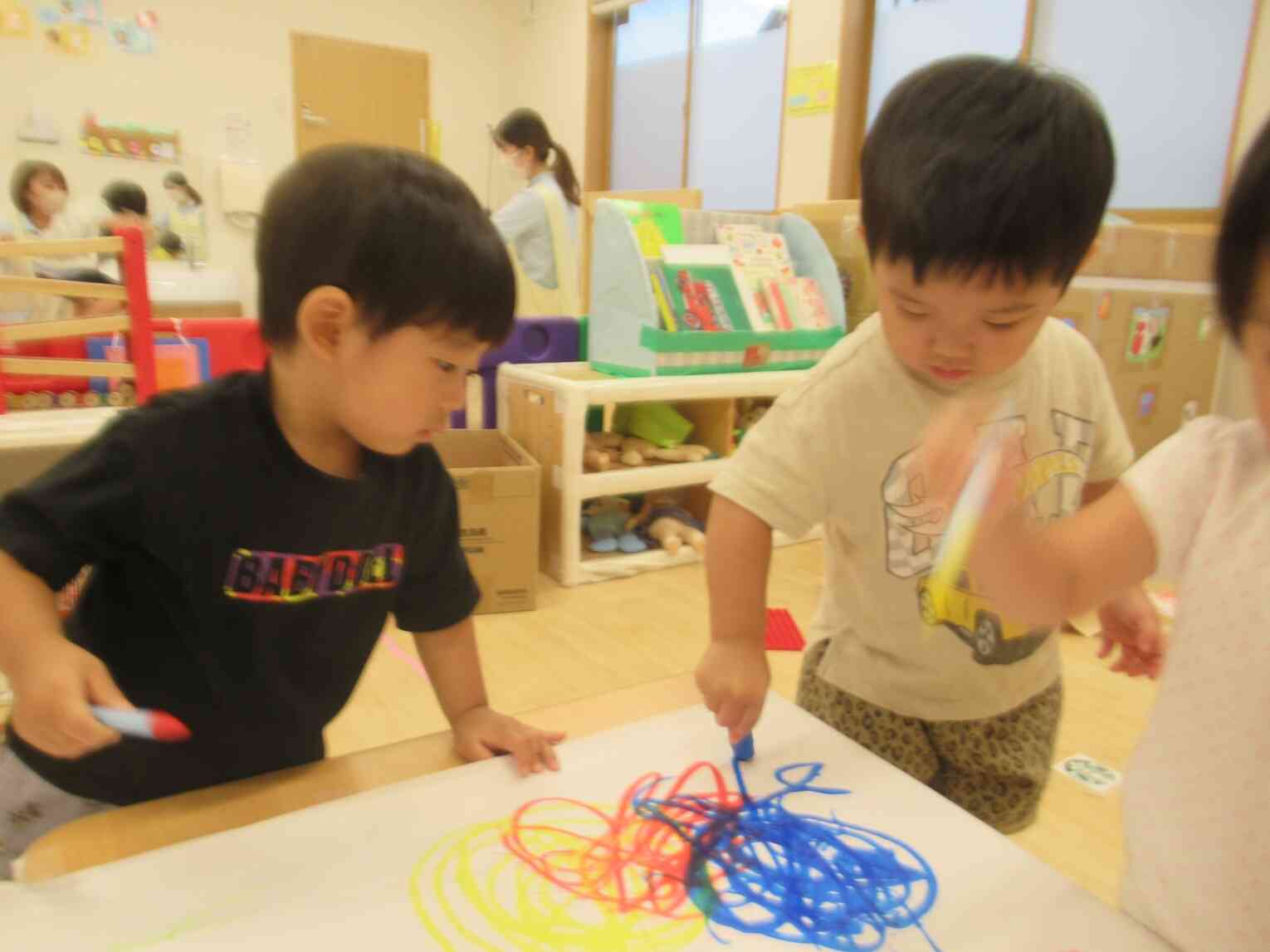 紫になったよ！