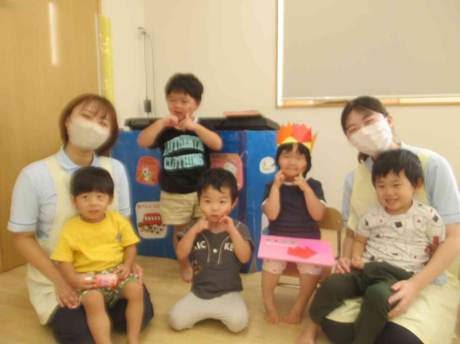 みんなで記念写真撮ったよ！