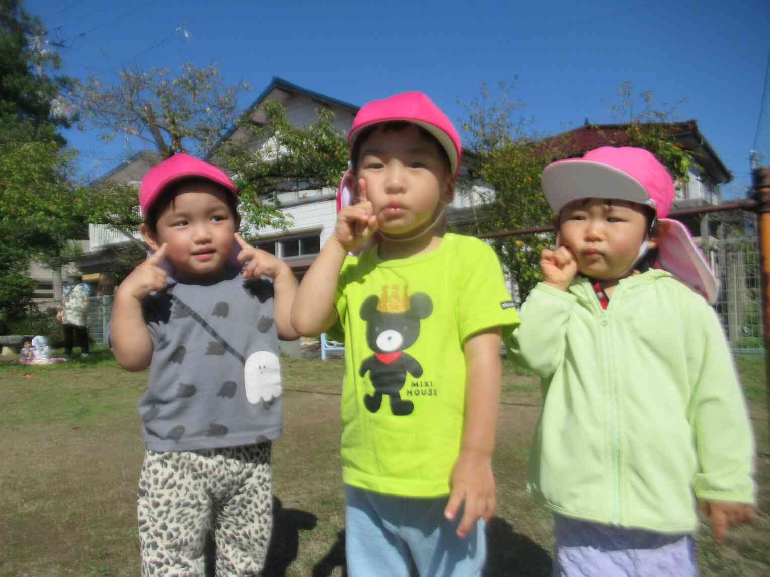 可愛い3ショット!