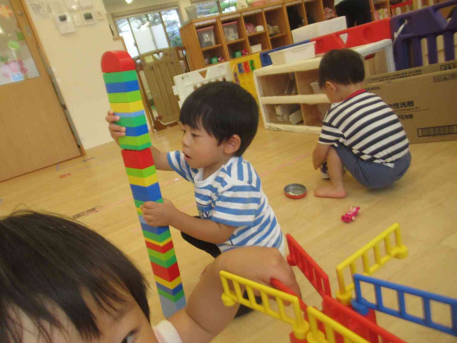 ぼくは高さに挑戦！