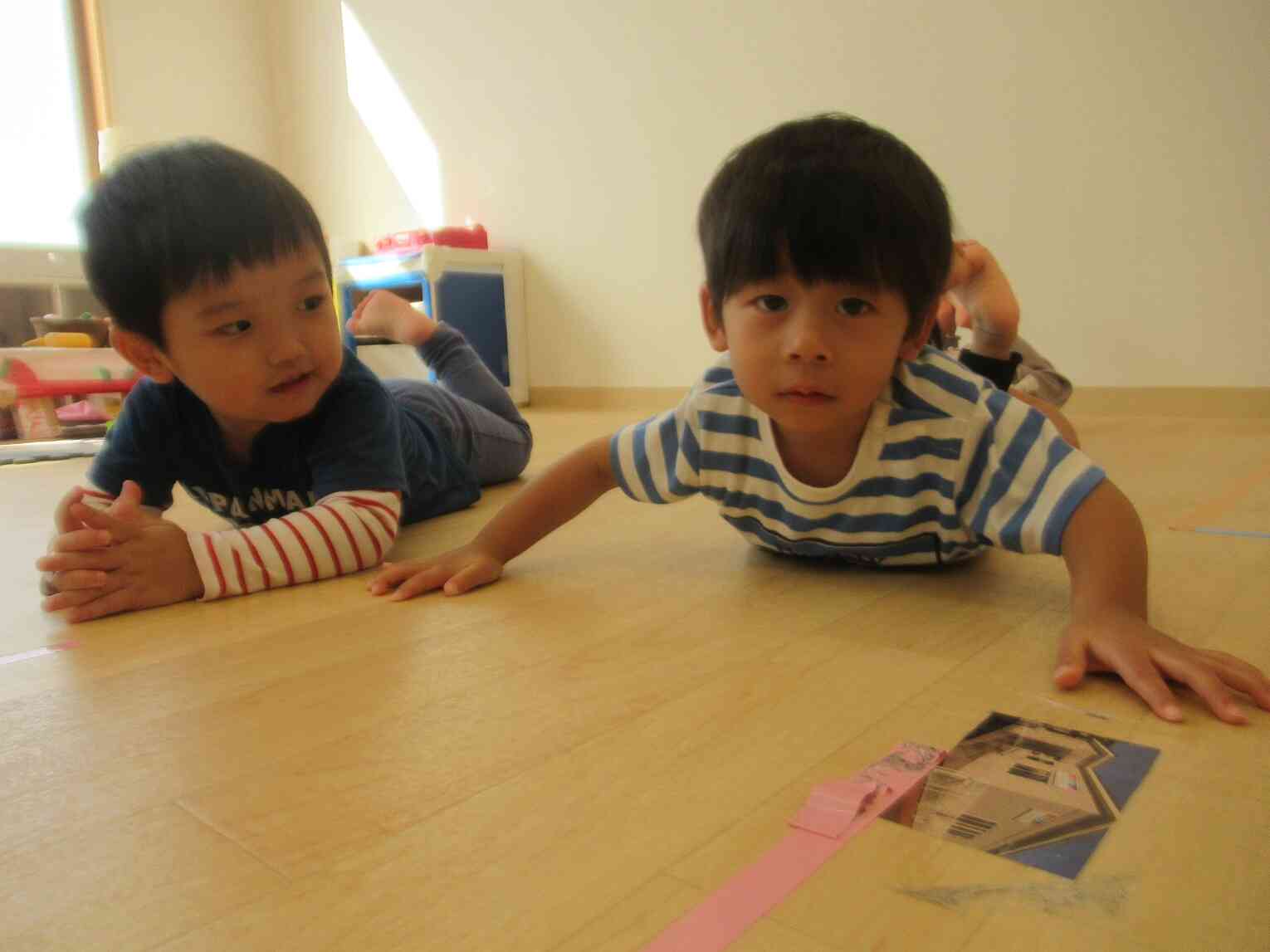 ん!?お洋服まで仲良し!