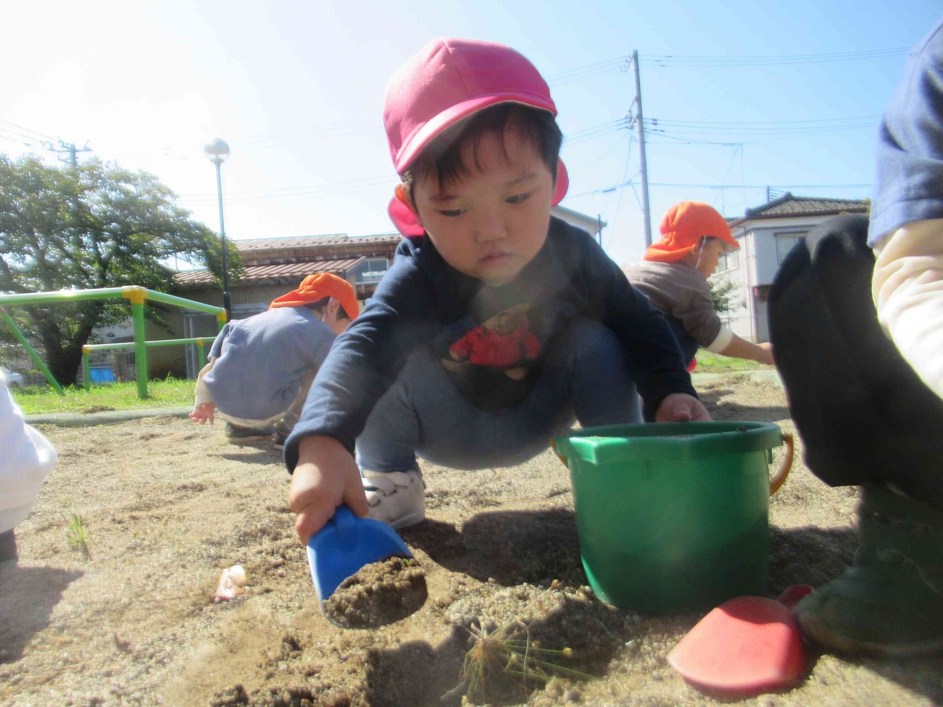 砂遊びも大盛り上がりでした！
