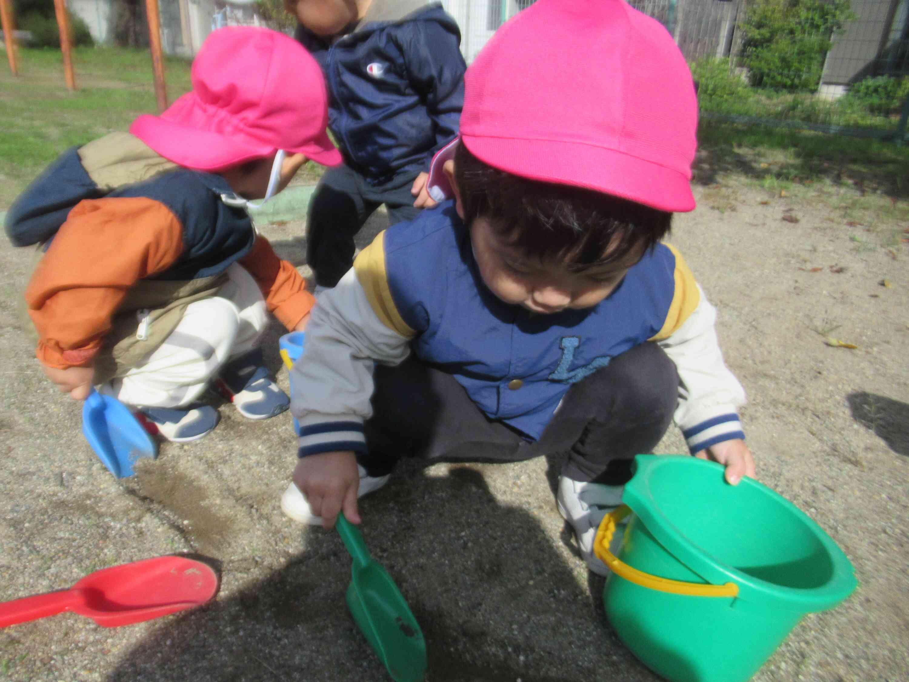 公園では・・・？