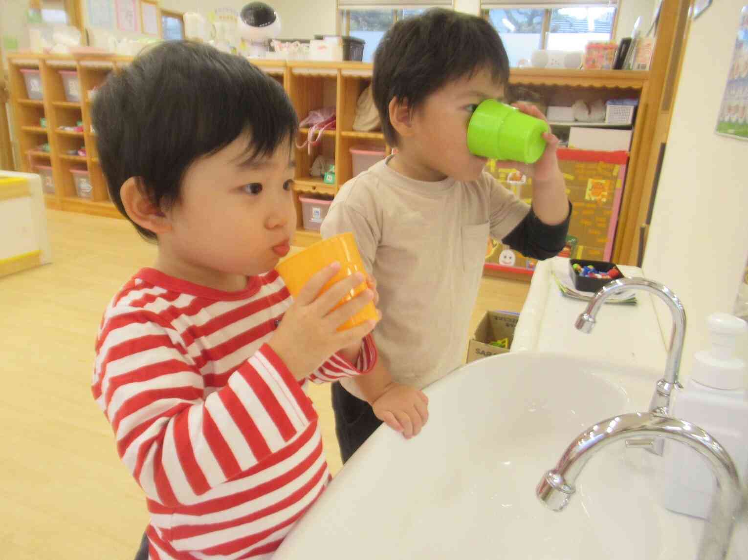 ぶくぶく…上手にできた！