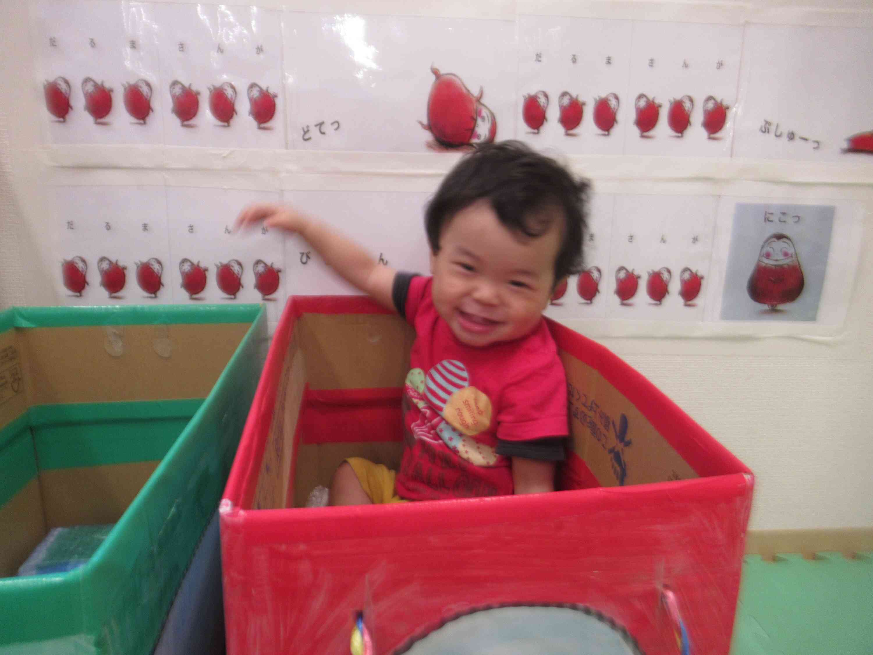 僕のお気に入りのバスだよ!