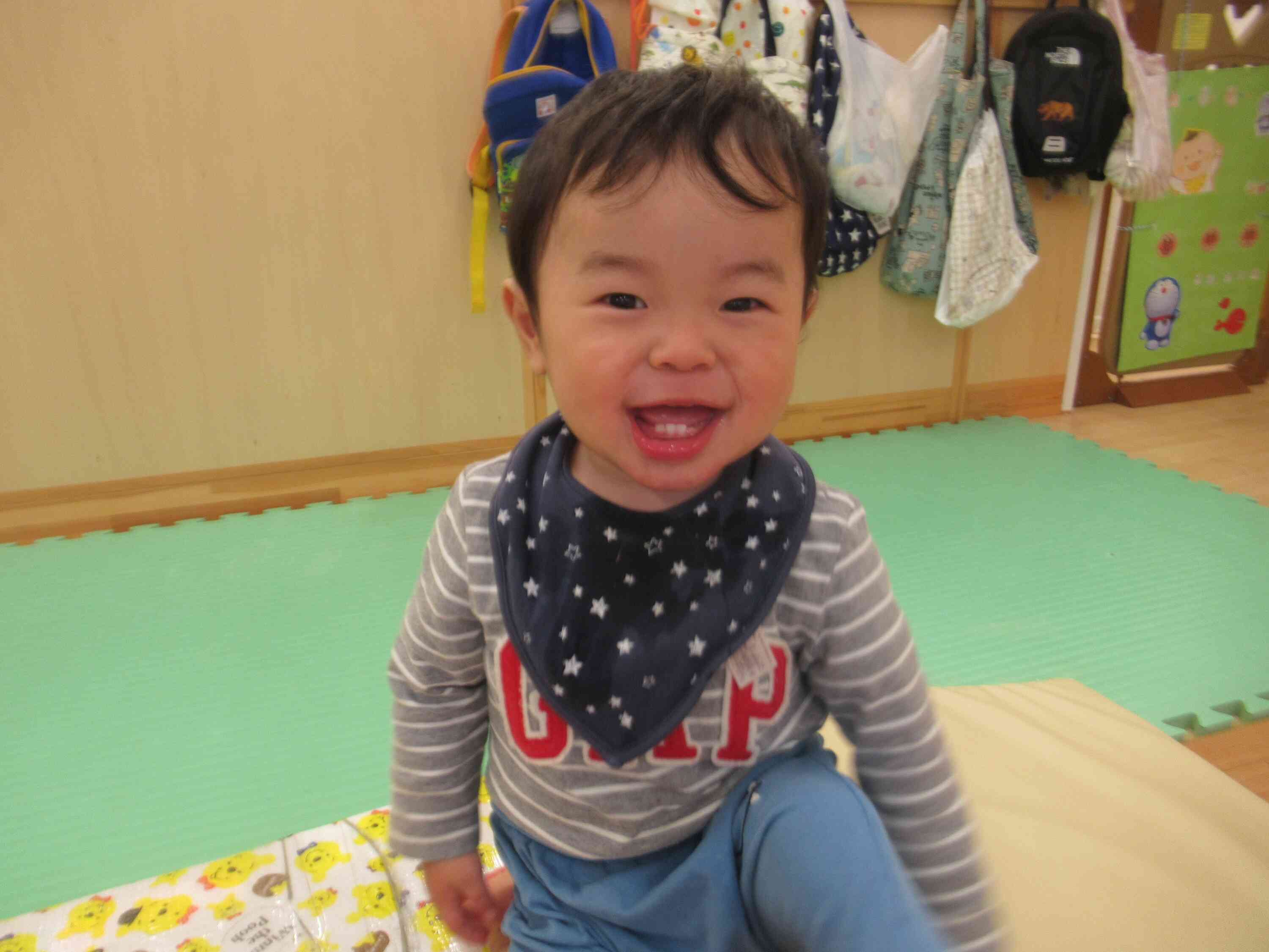 ニッコリ笑顔ではい、チーズ☆