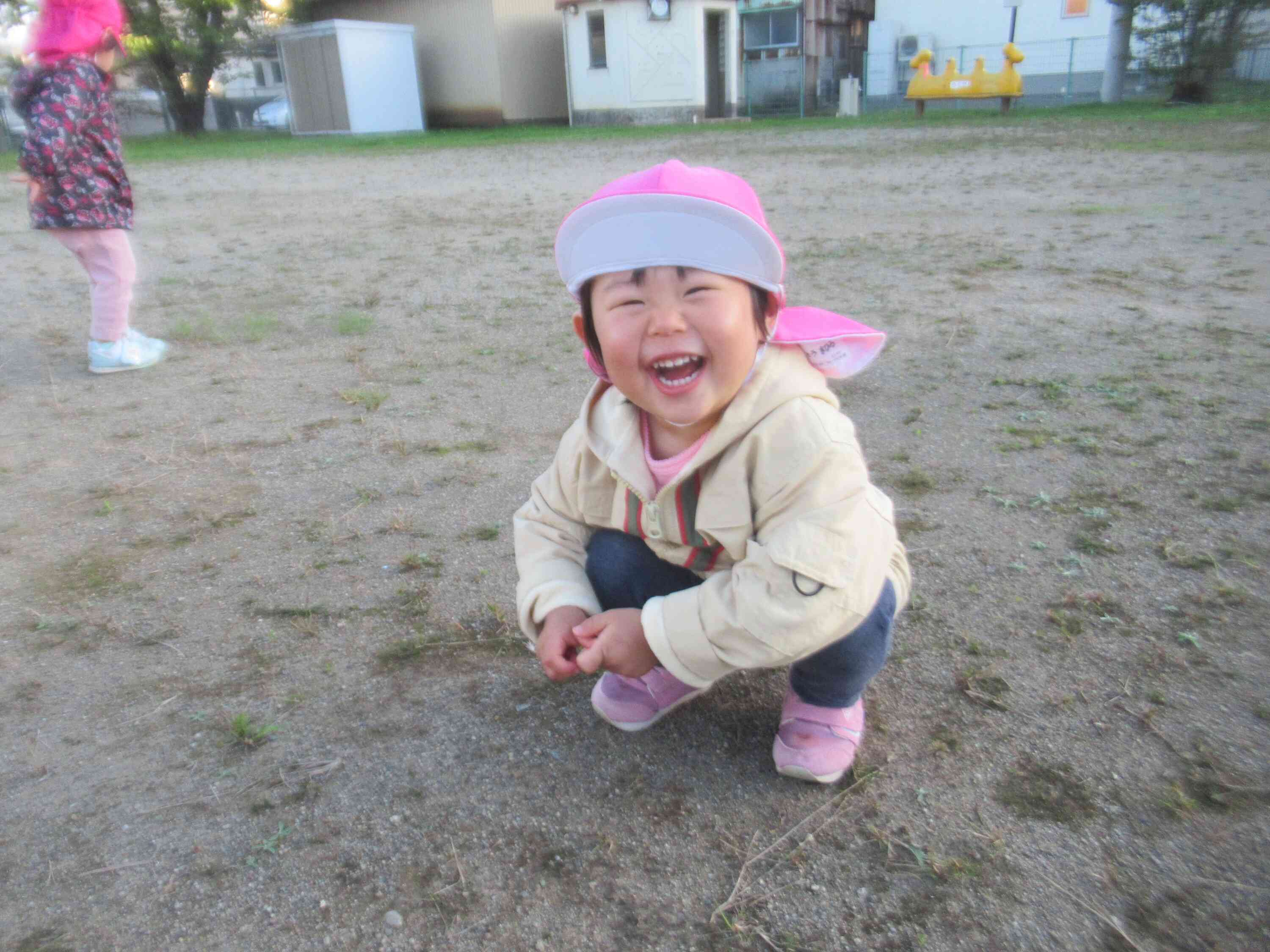 きゃはは、楽しいね