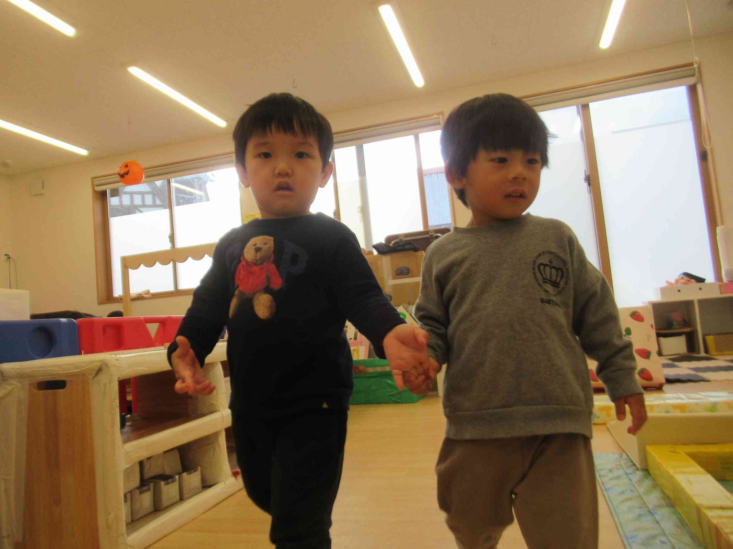 仲良くお散歩♪