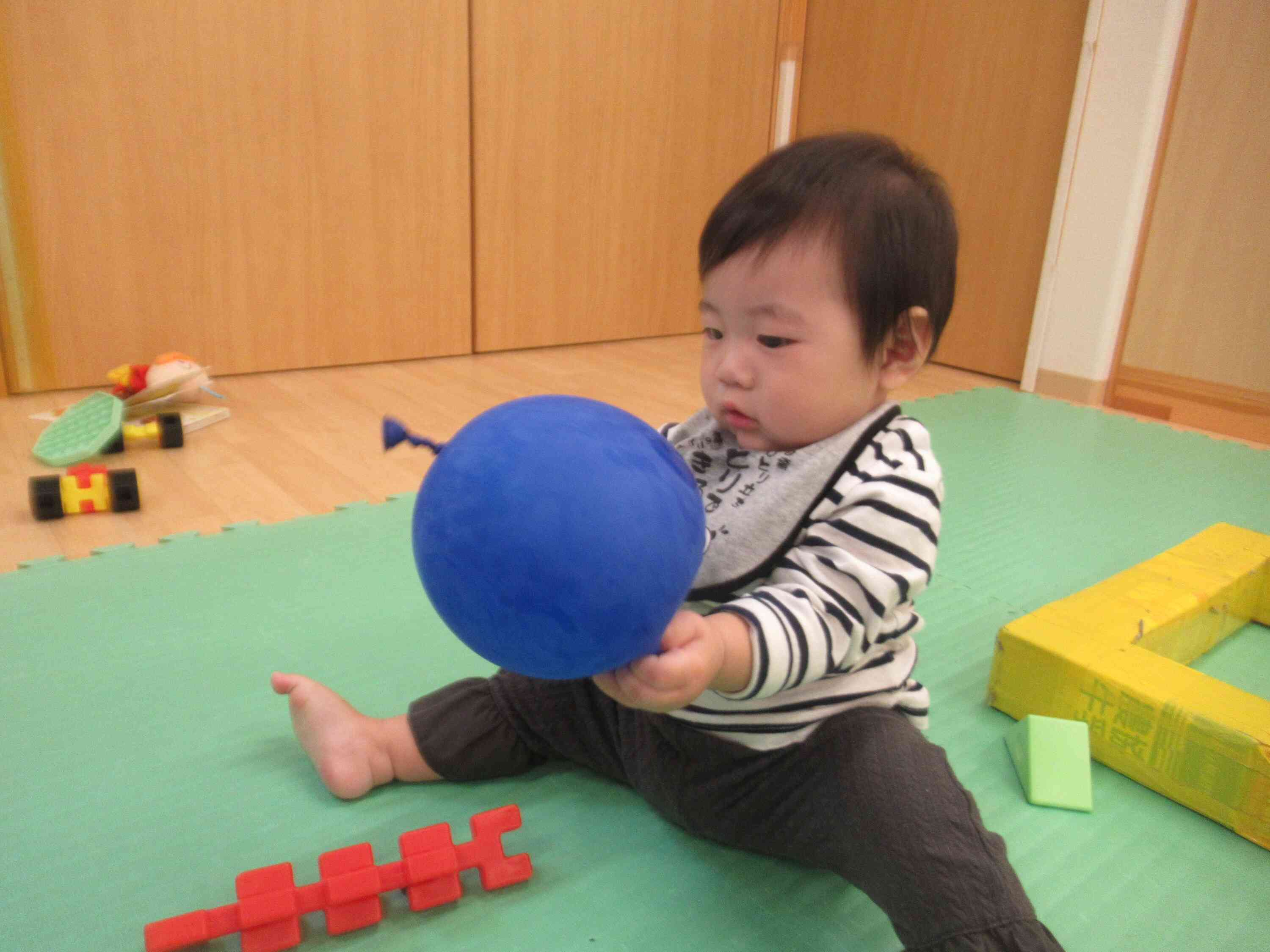 私も風船大好き☆