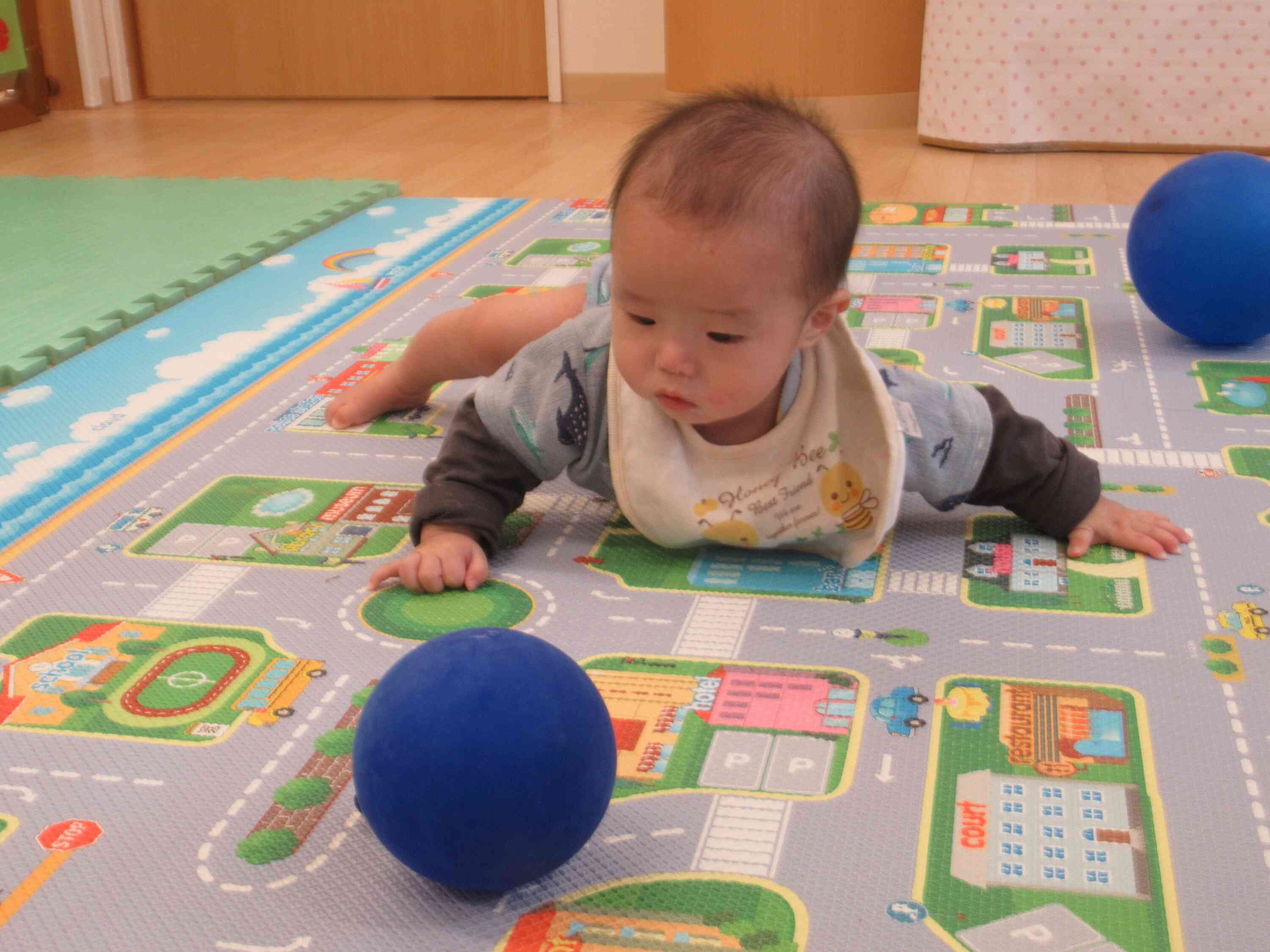 寝返りの達人☆